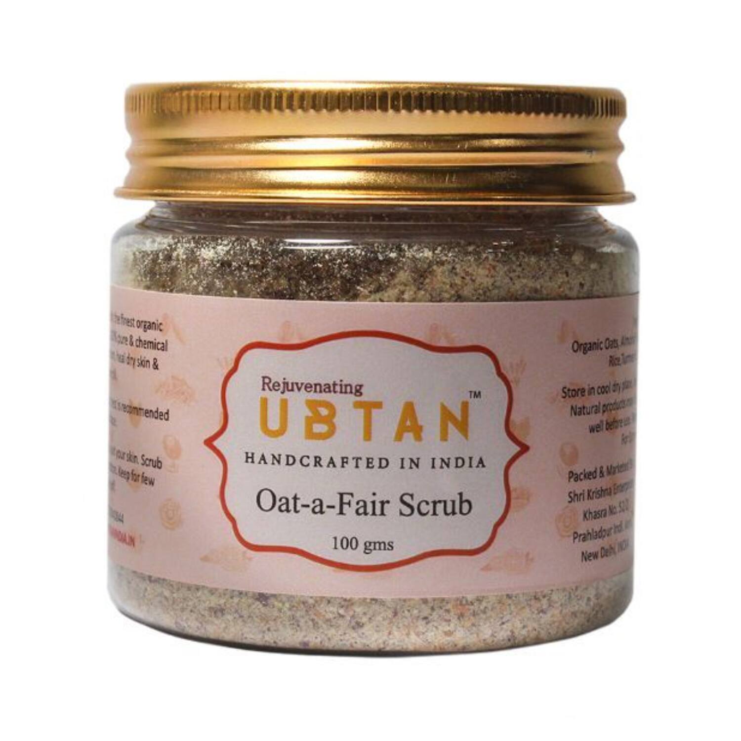 Rejuvenating UBTAN | Rejuvenating UBTAN Oat-A-Fair Face Scrub (100g)