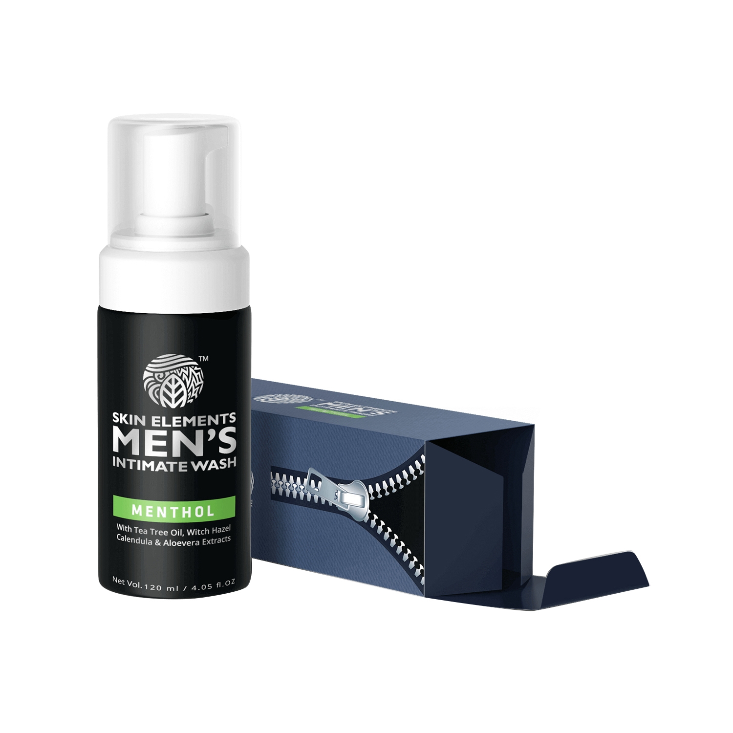 Skin Elements | Skin Elements Menthol Men's Intimate Wash (120ml)
