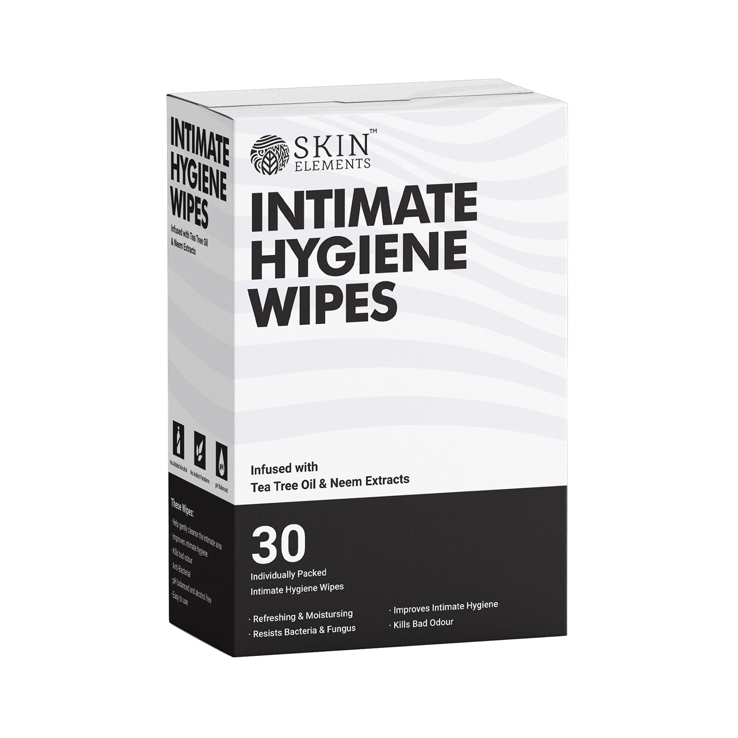 Skin Elements | Skin Elements Intimate Hygiene Wipes Set - (30 Pcs)