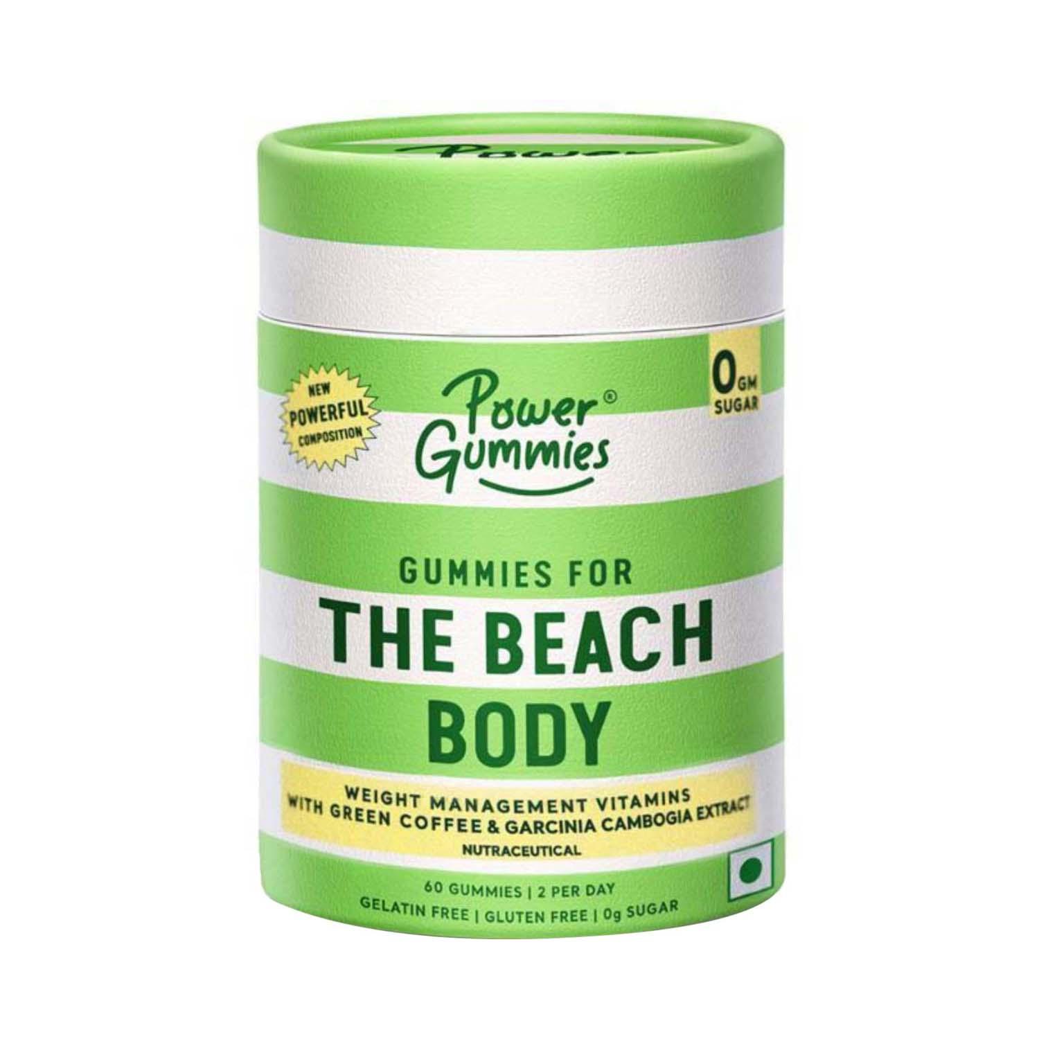 Power Gummies | Power Gummies The Beach Body Gummies - (60 Pcs)