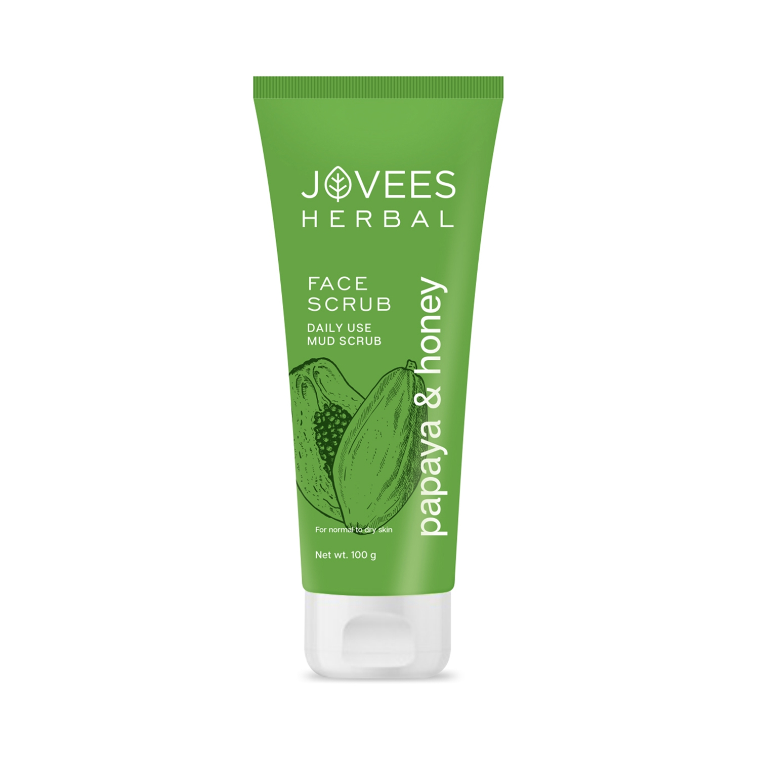 Jovees | Jovees Papaya & Honey Face Scrub (100g)