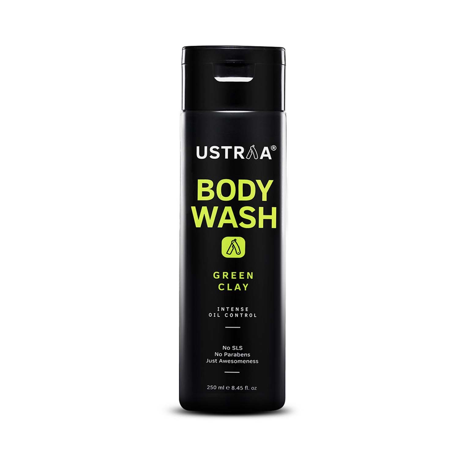Ustraa | Ustraa Green Clay Body Wash For Intense Oil Control (250ml)