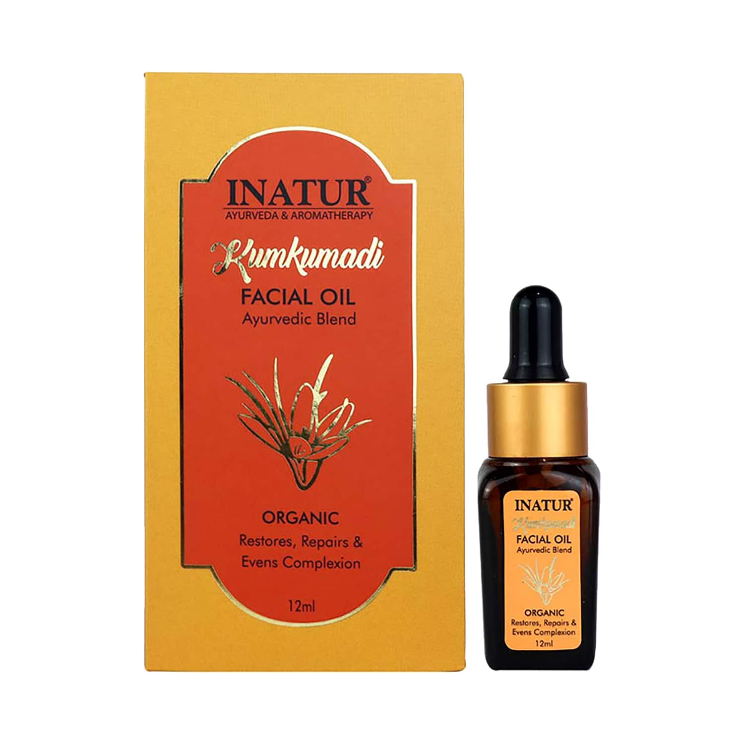 Inatur | Inatur Ayurveda & Aromatherapy Kumkumadi Facial Oil (12ml)