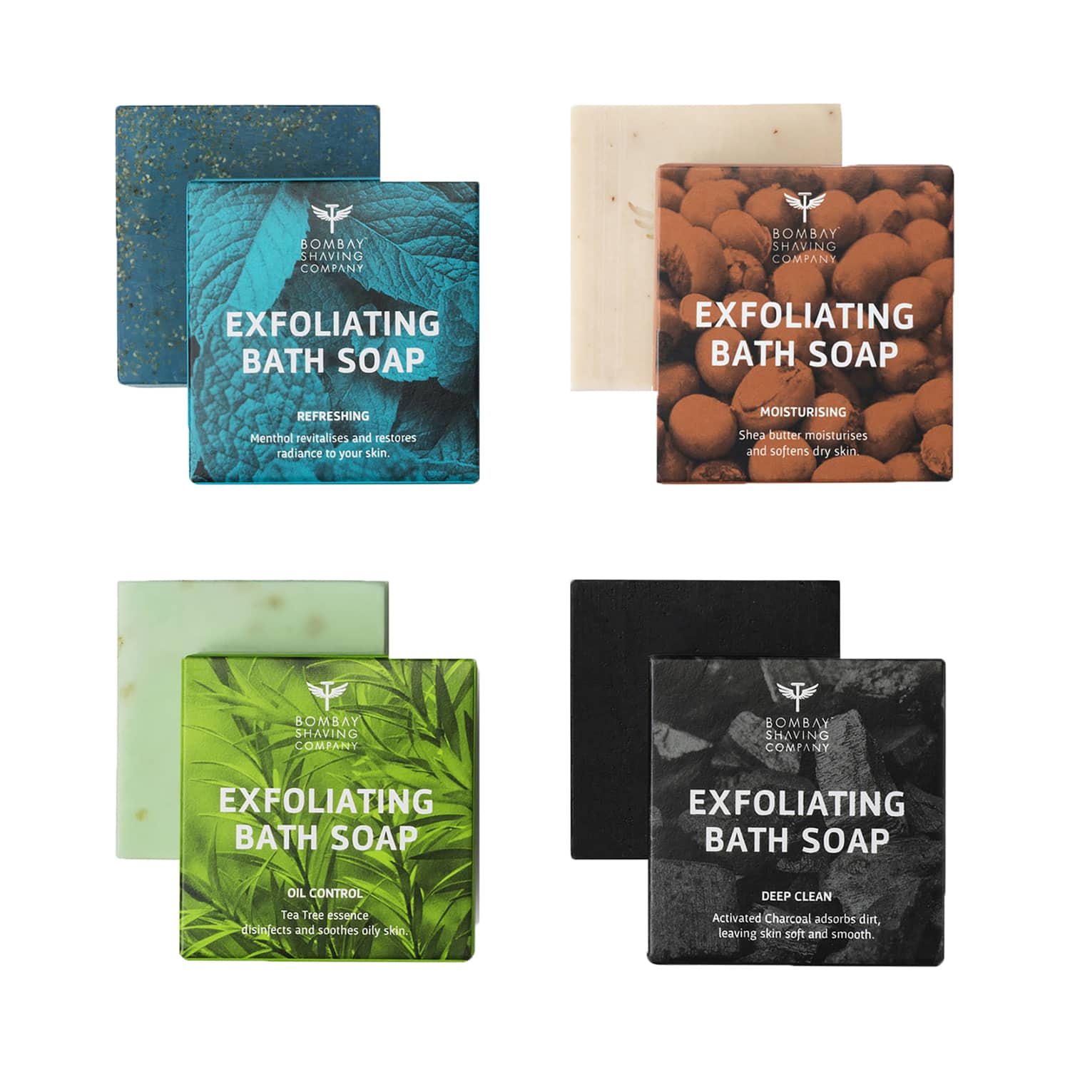 Bombay Shaving Company | Bombay Shaving Company Exfoliating Bath Soaps (4Pcs)