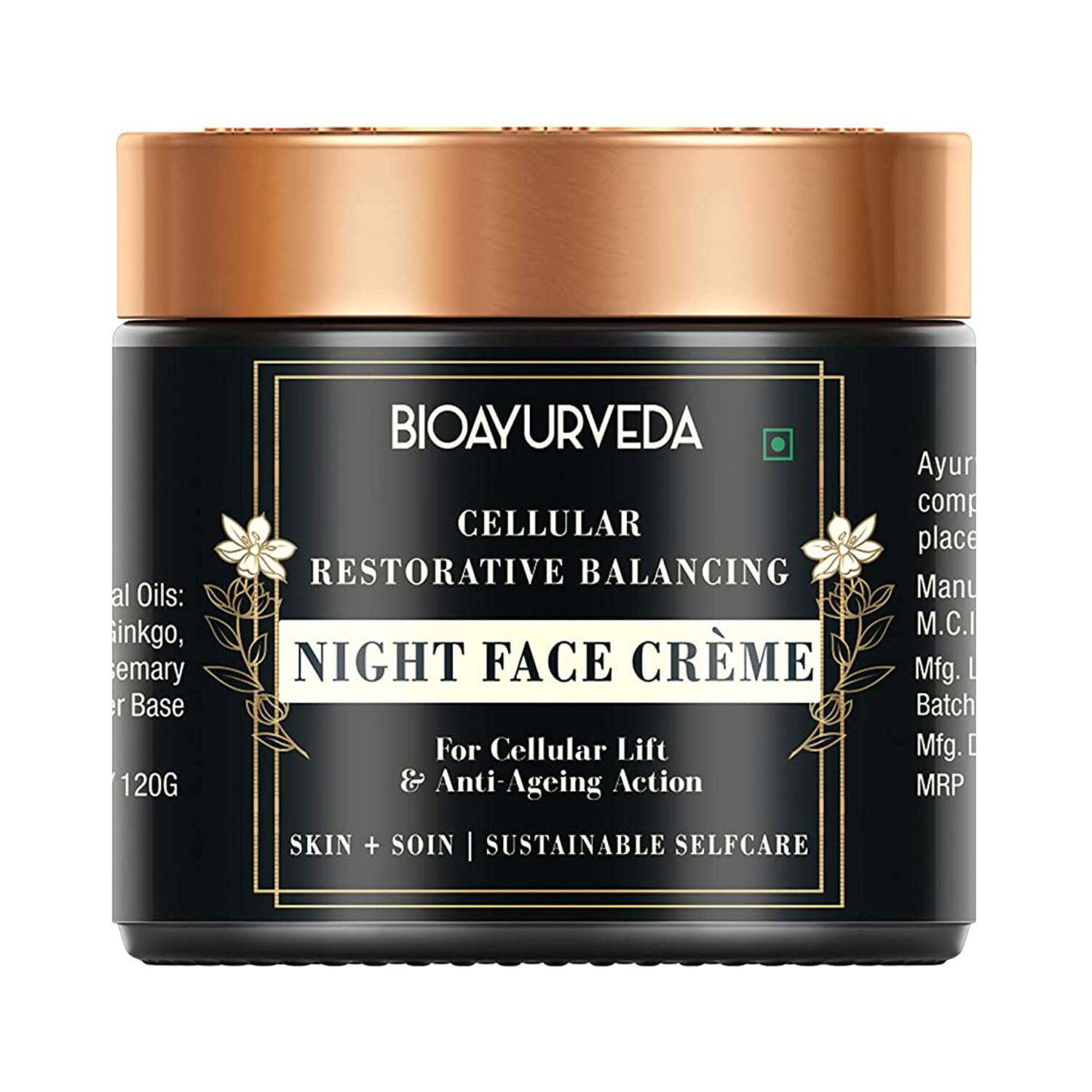 Bioayurveda | Bioayurveda Cellular Restorative Balancing Night Face Creme (120g)