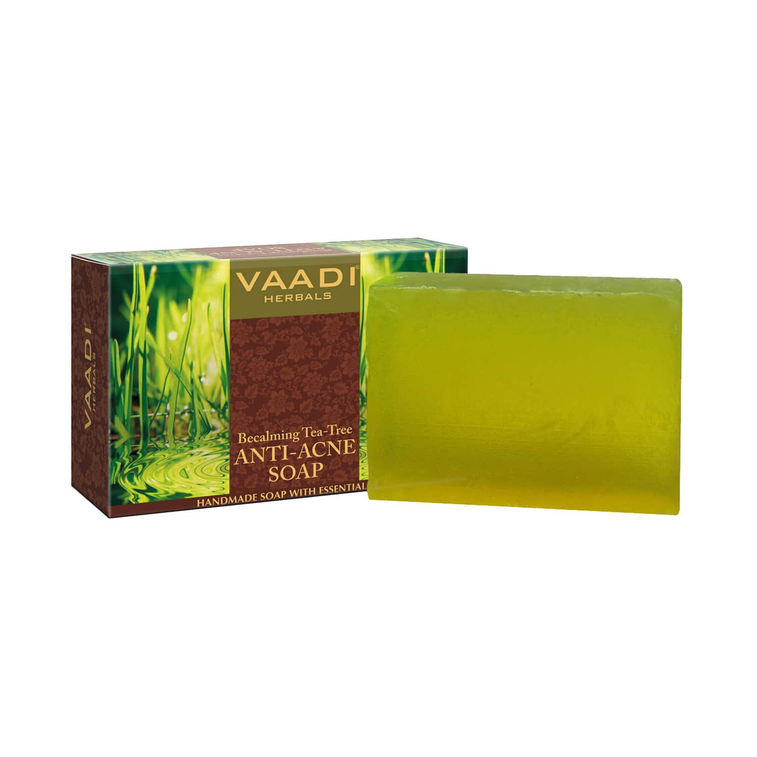 Vaadi Herbals | Vaadi Herbals Becalming Tea Tree Anti-Acne Soap (75g)