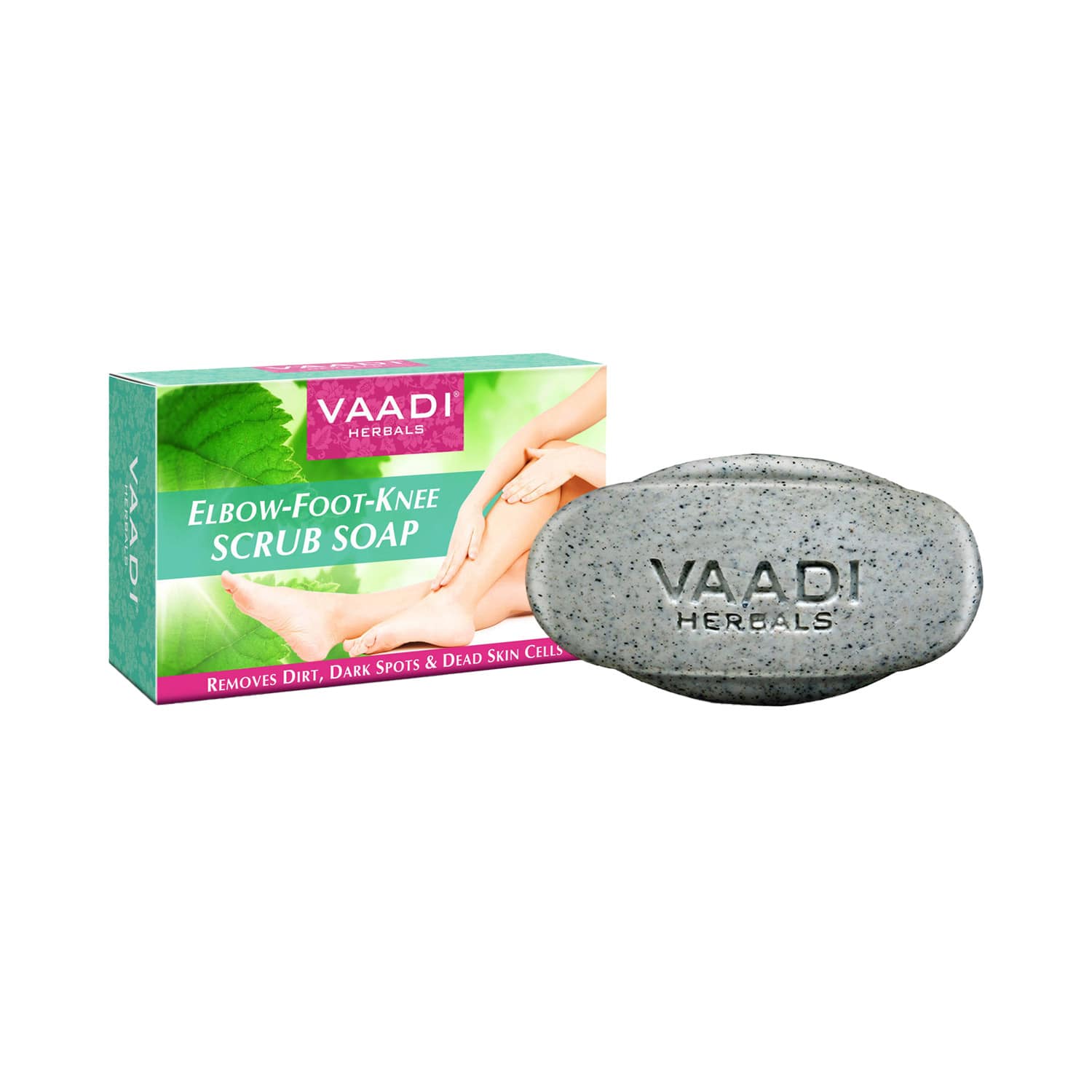 Vaadi Herbals | Vaadi Herbals Elbow Foot Knee Handmade Scrub Soap (75g)