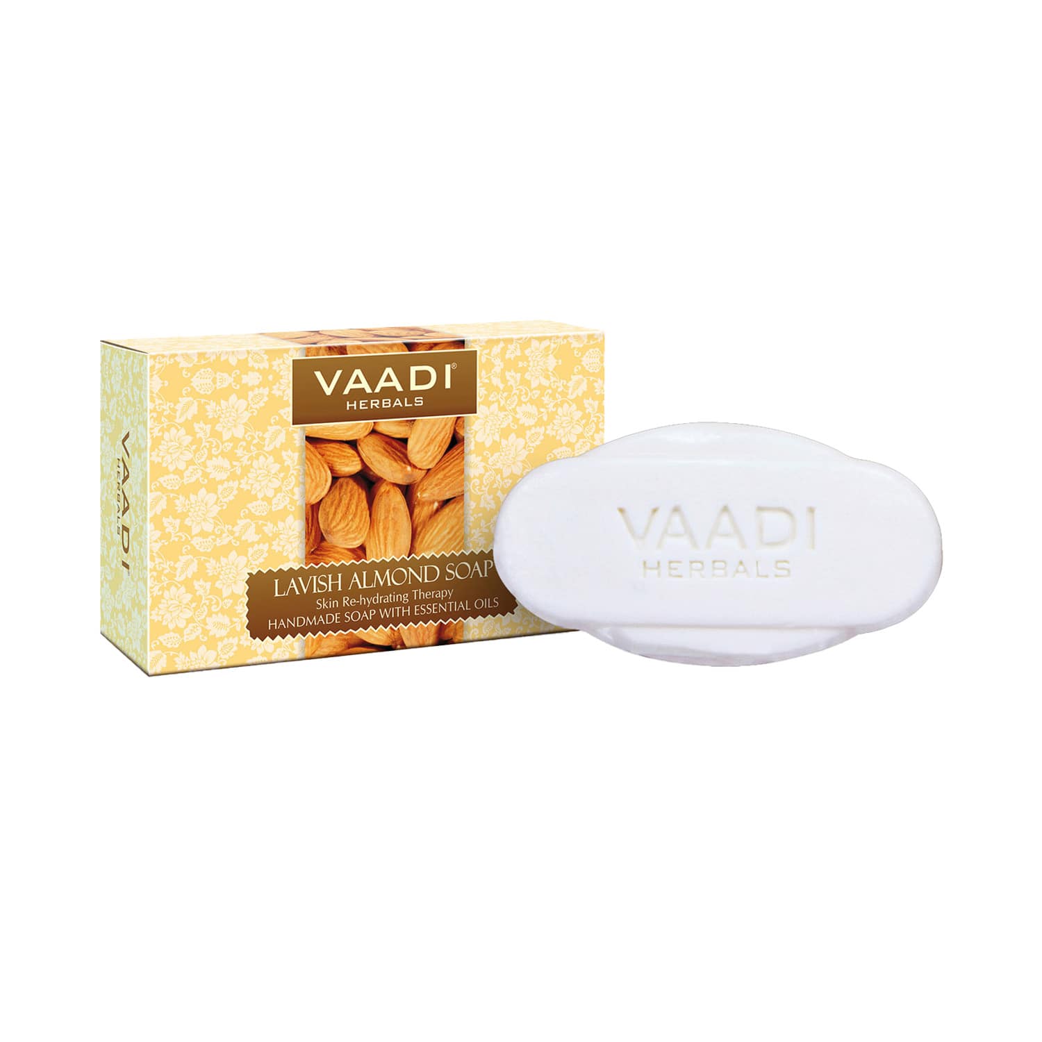 Vaadi Herbals | Vaadi Herbals Lavish Almond Handmade Soap (75g)