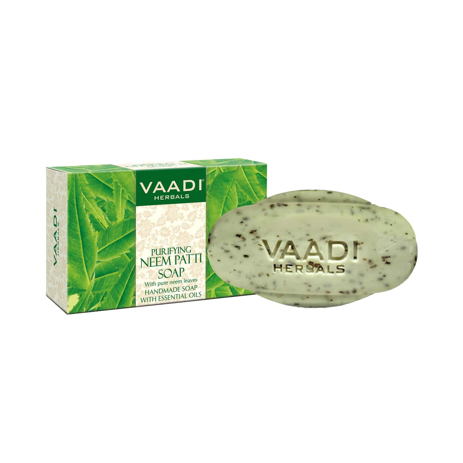 Vaadi Herbals | Vaadi Herbals Purifying Neem Patti Handmade Soap (75g)