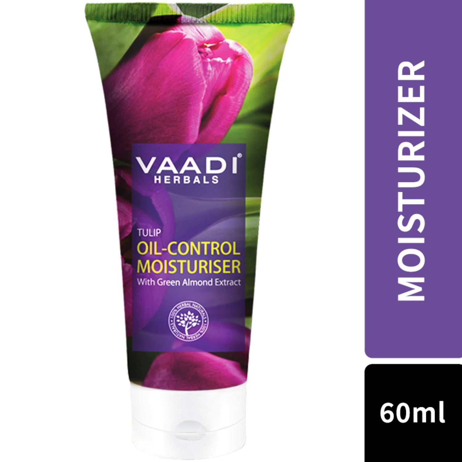 Vaadi Herbals | Vaadi Herbals Tulip With Green Almond Extract Oil Control Moisturiser (60ml)