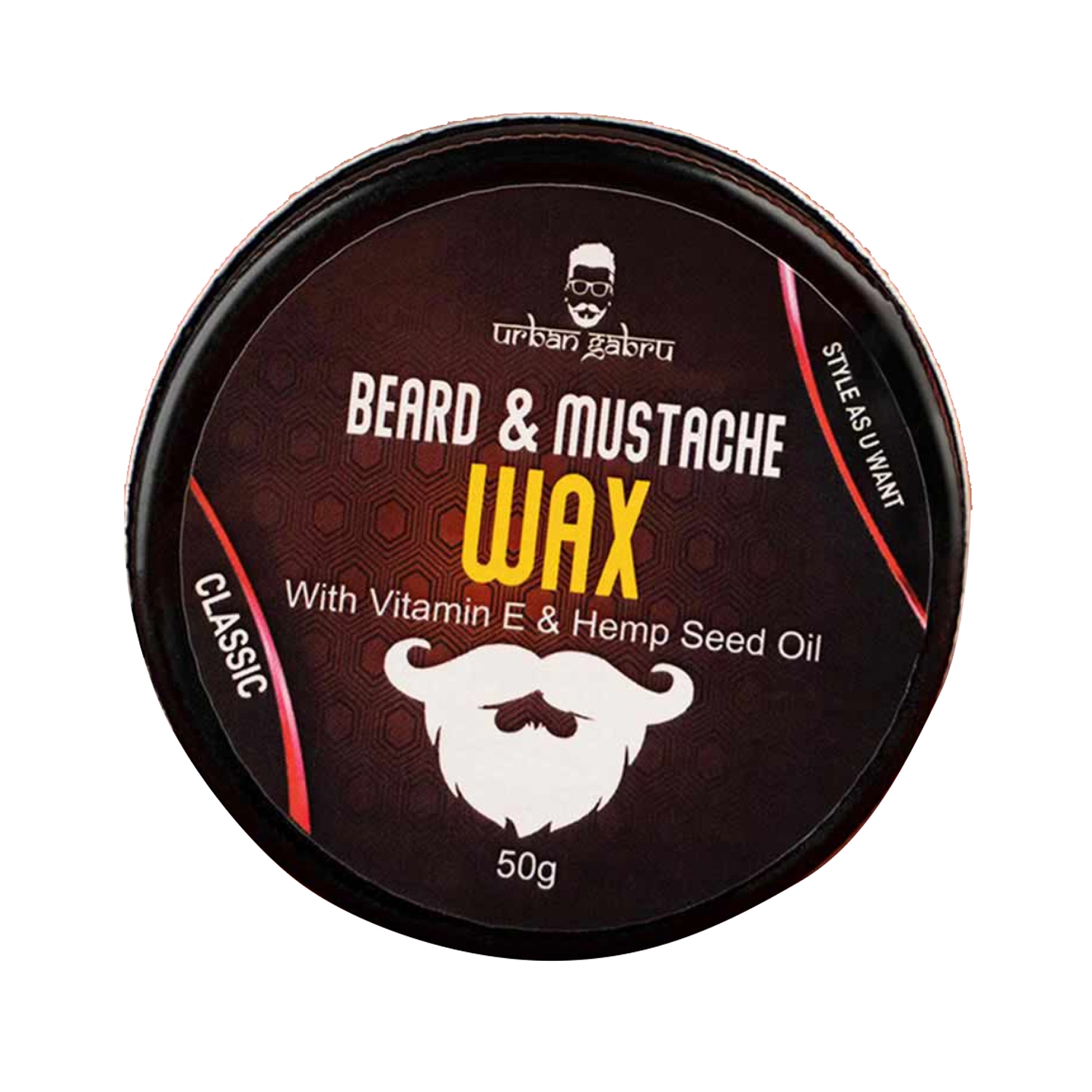Urban Gabru | Urban Gabru Beard & Mustache Wax (50g)