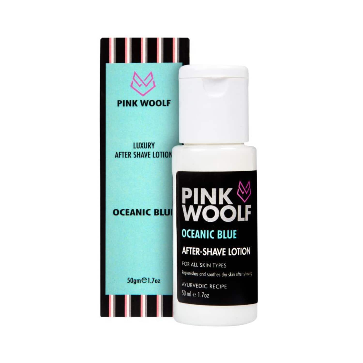 Pink Woolf | Pink Woolf Oceanic Blue After Shave Lotion (50ml)