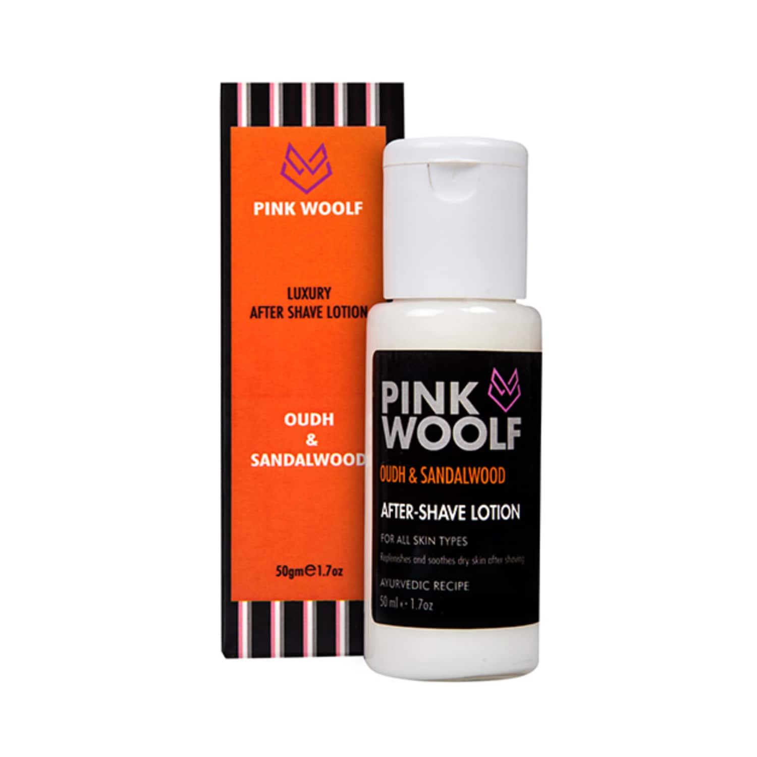 Pink Woolf | Pink Woolf Oudh & Sandalwood After Shave Lotion (50ml)