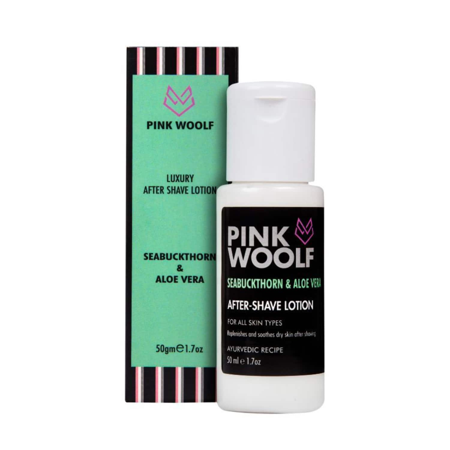 Pink Woolf | Pink Woolf Sea Buckthorn & Aloe Vera Luxury After Shave Lotion (50ml)