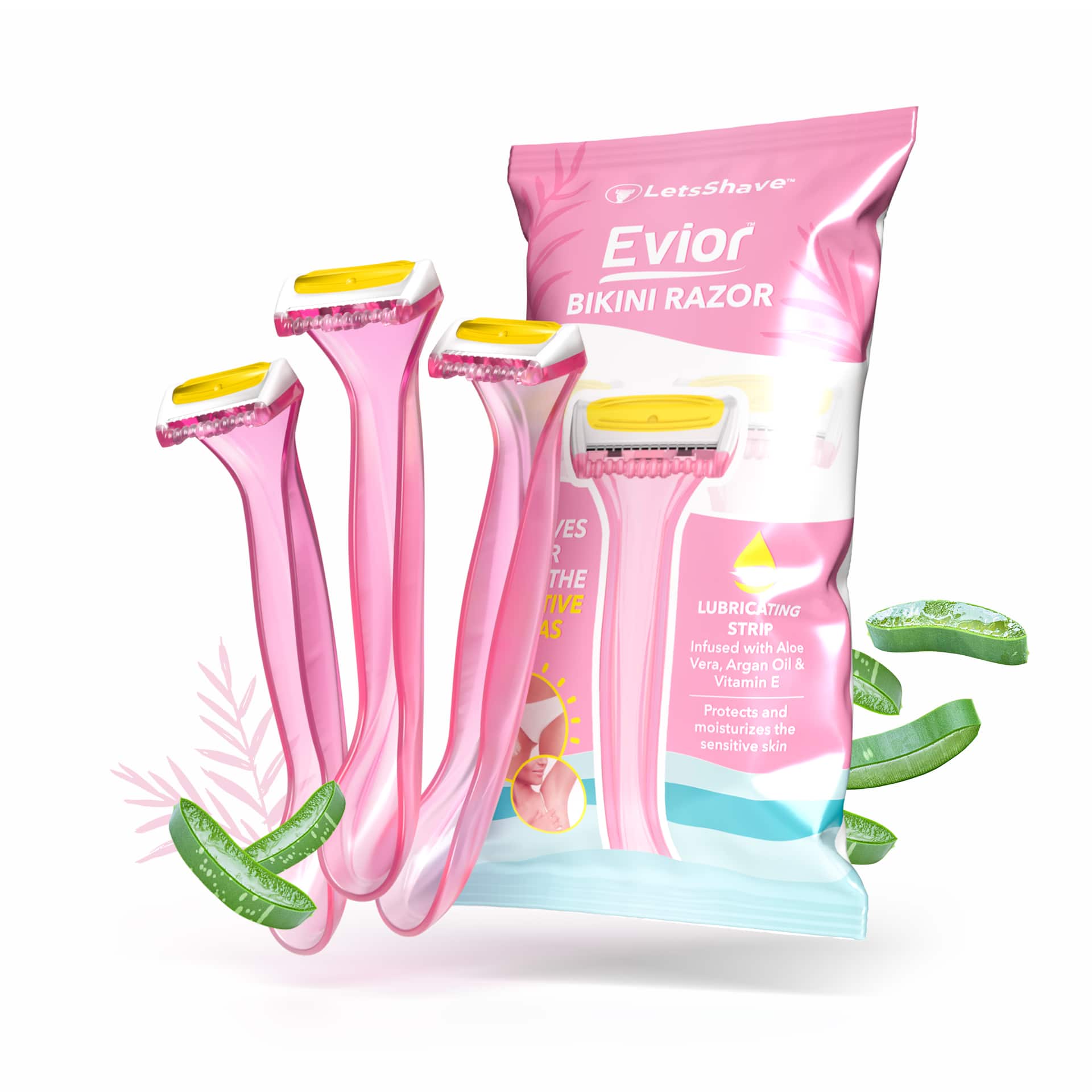 LetsShave | LetsShave Evior Bikini Shaving Razor - (3 Pcs)