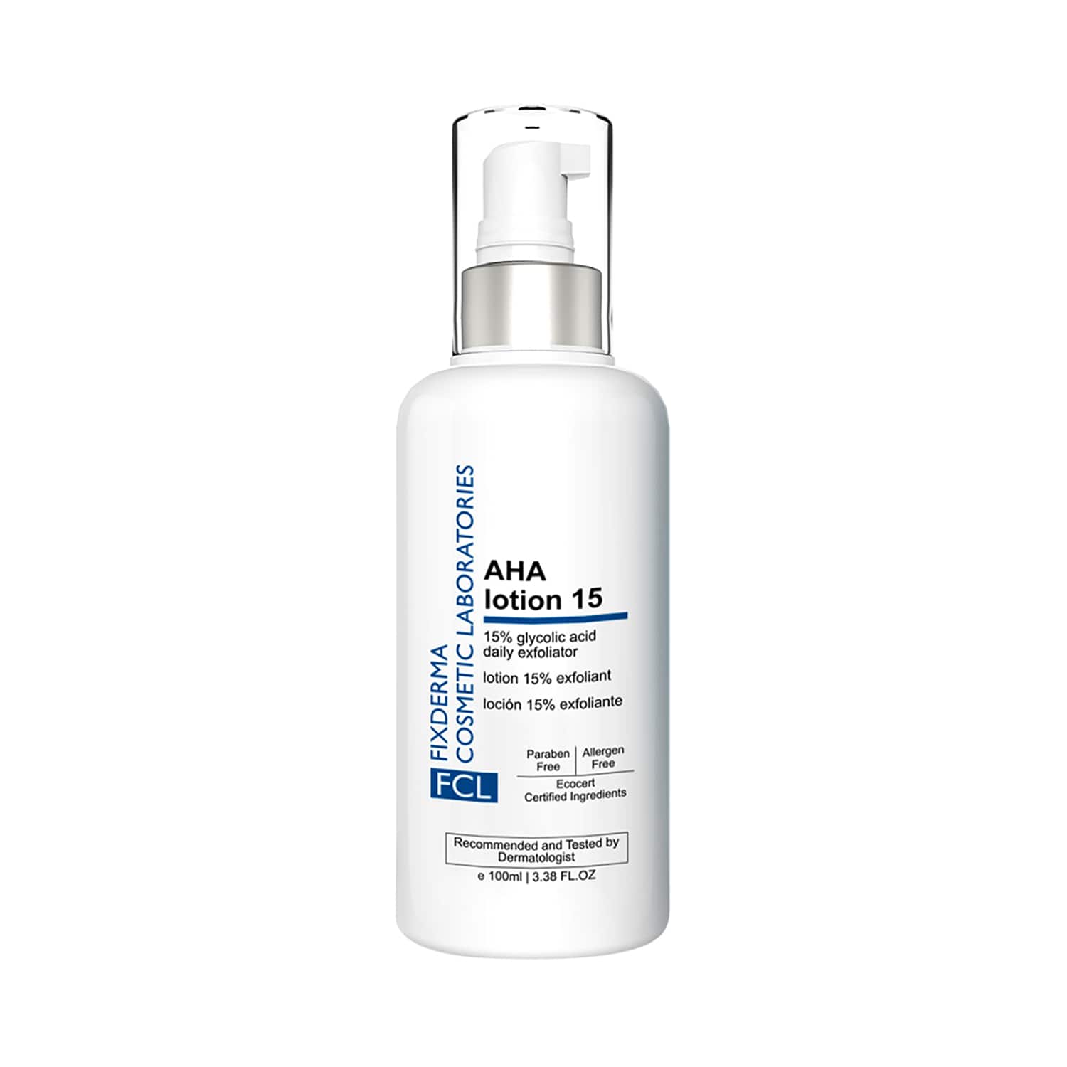 Fixderma Cosmetic Laboratories | Fixderma Cosmetic Laboratories (FCL) AHA 15  Lotion (100ml)