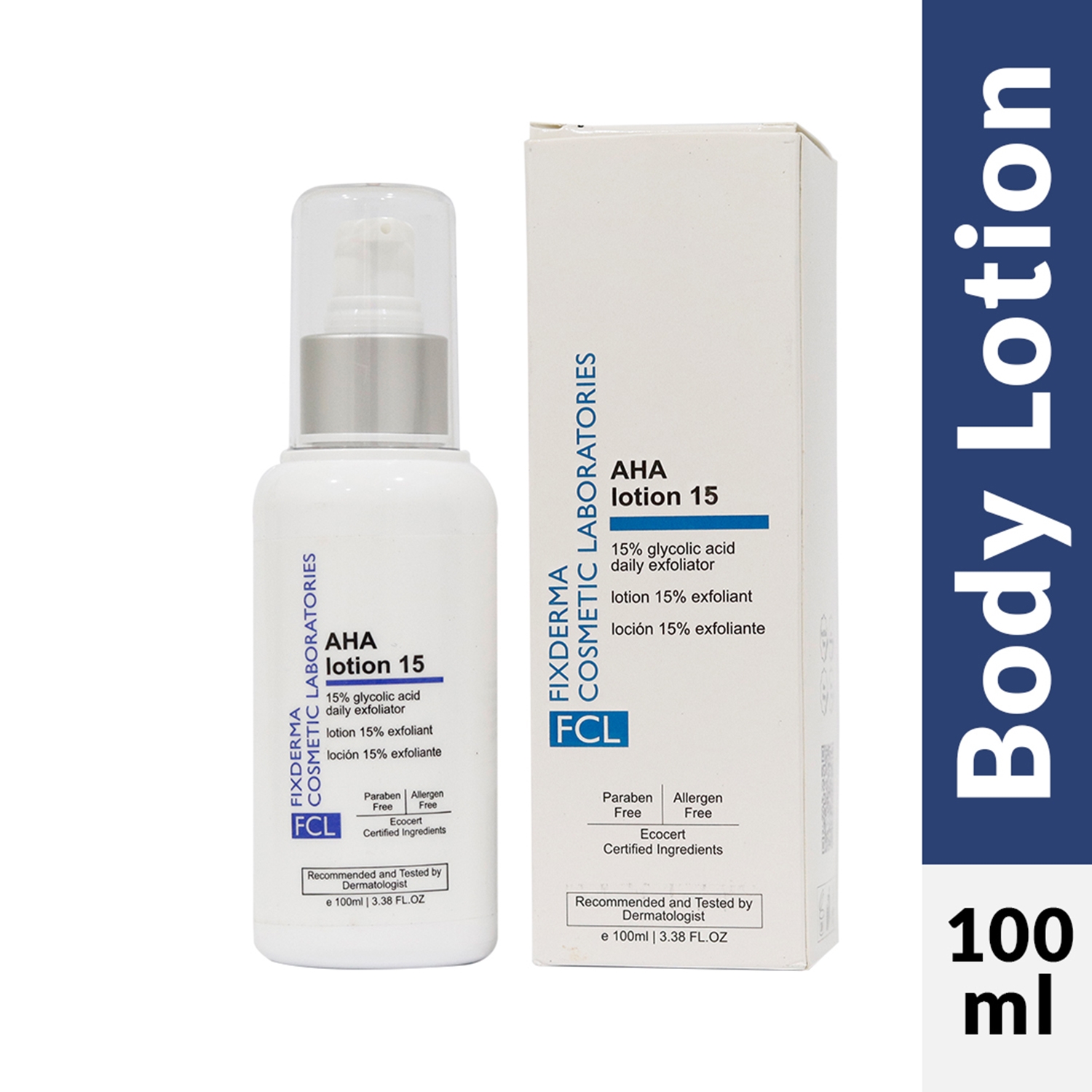Fixderma Cosmetic Laboratories | Fixderma Cosmetic Laboratories AHA 15 Body Lotion (100ml)