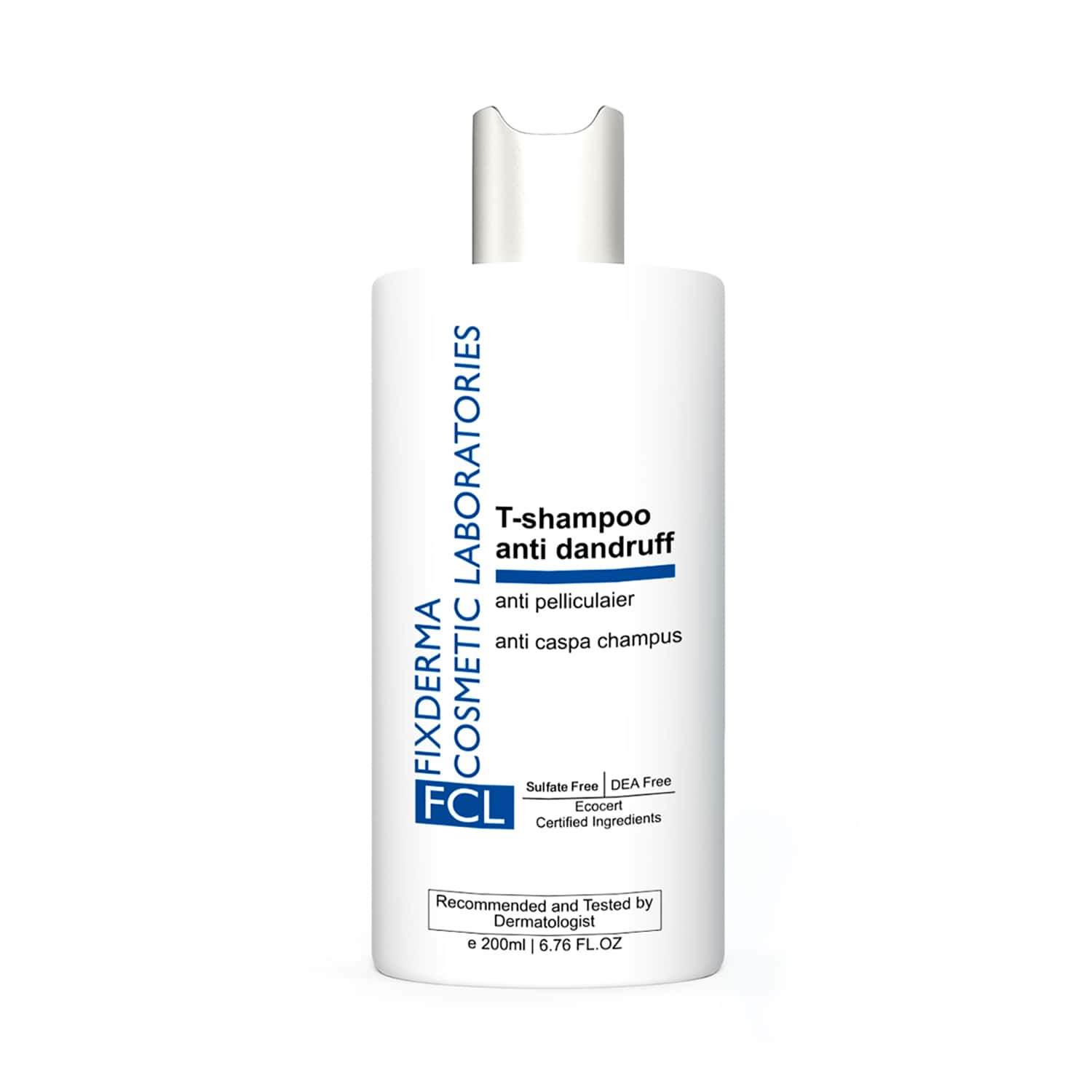 Fixderma Cosmetic Laboratories | Fixderma Cosmetic Laboratories T-Shampoo For Dandruff, Scalp Psoriasis, Nourishes Scalp (200ml)