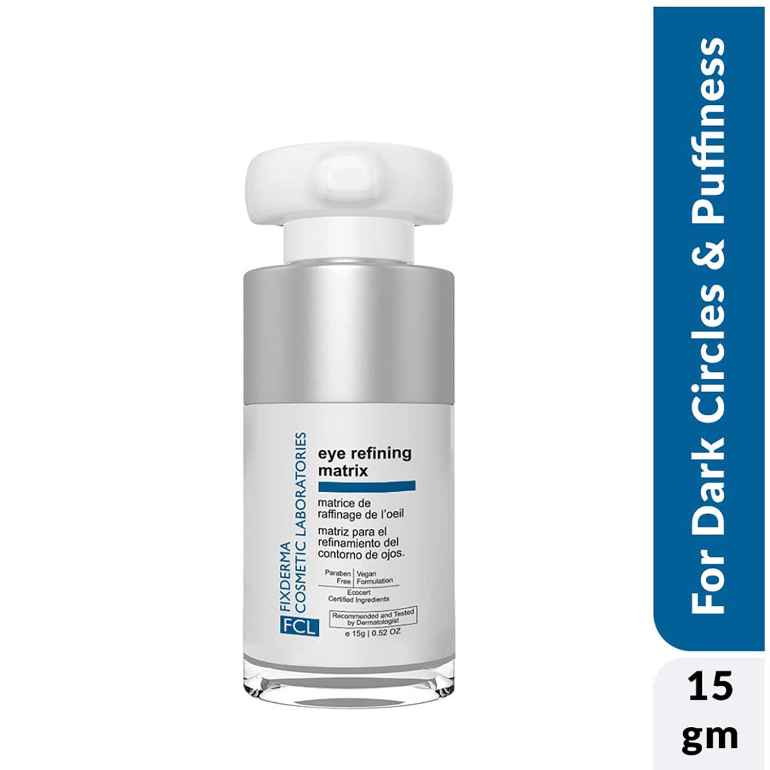 Fixderma Cosmetic Laboratories | Fixderma Cosmetic Laboratories Eye Refining Gel Matrix For Dark Circles, Wrinkles & Eye Puffiness (15g)