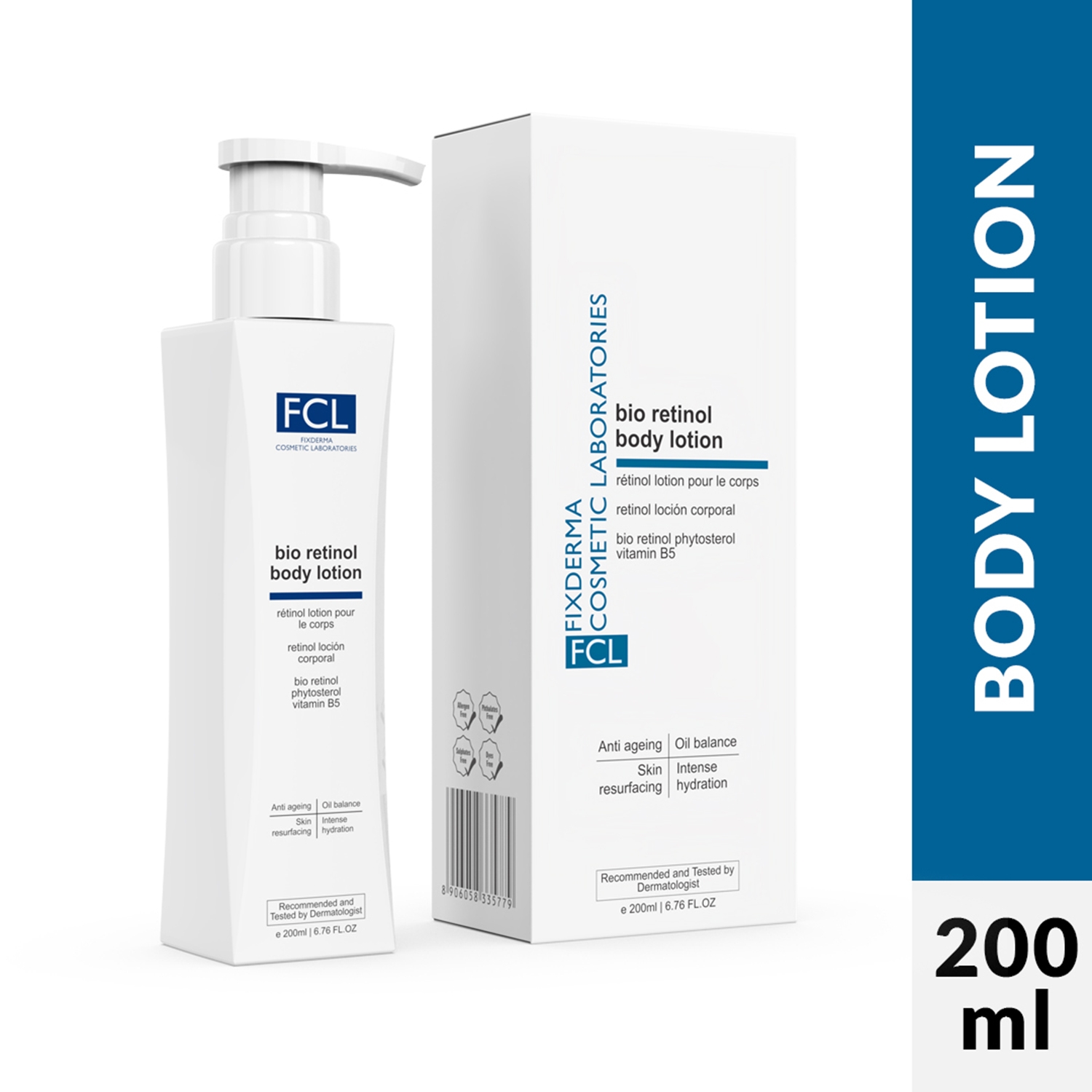 Fixderma Cosmetic Laboratories | Fixderma Cosmetic Laboratories Bio Retinol Body Lotion (200ml)