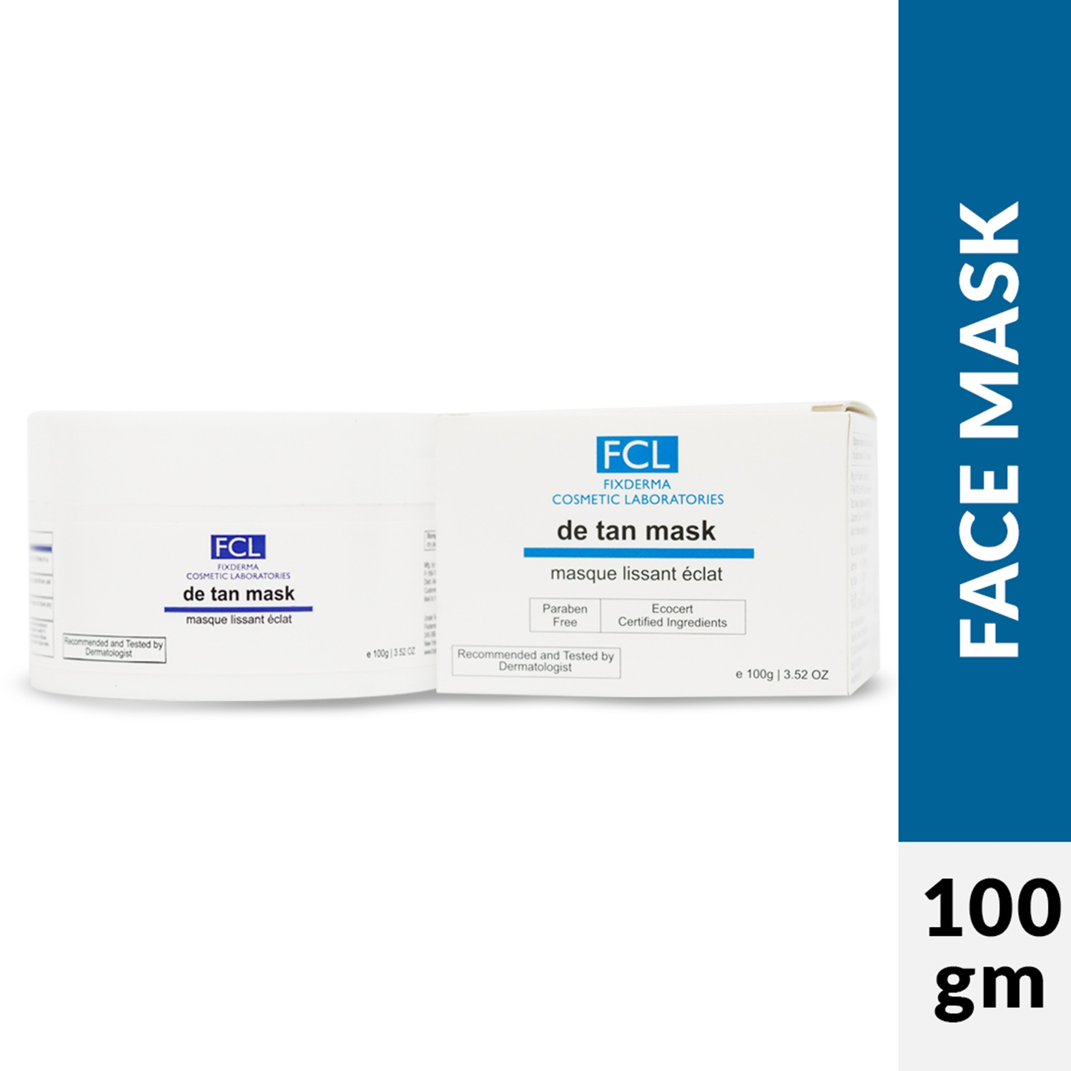 Fixderma | Fixderma Cosmetic Laboratories De Tan Face Mask (100g)