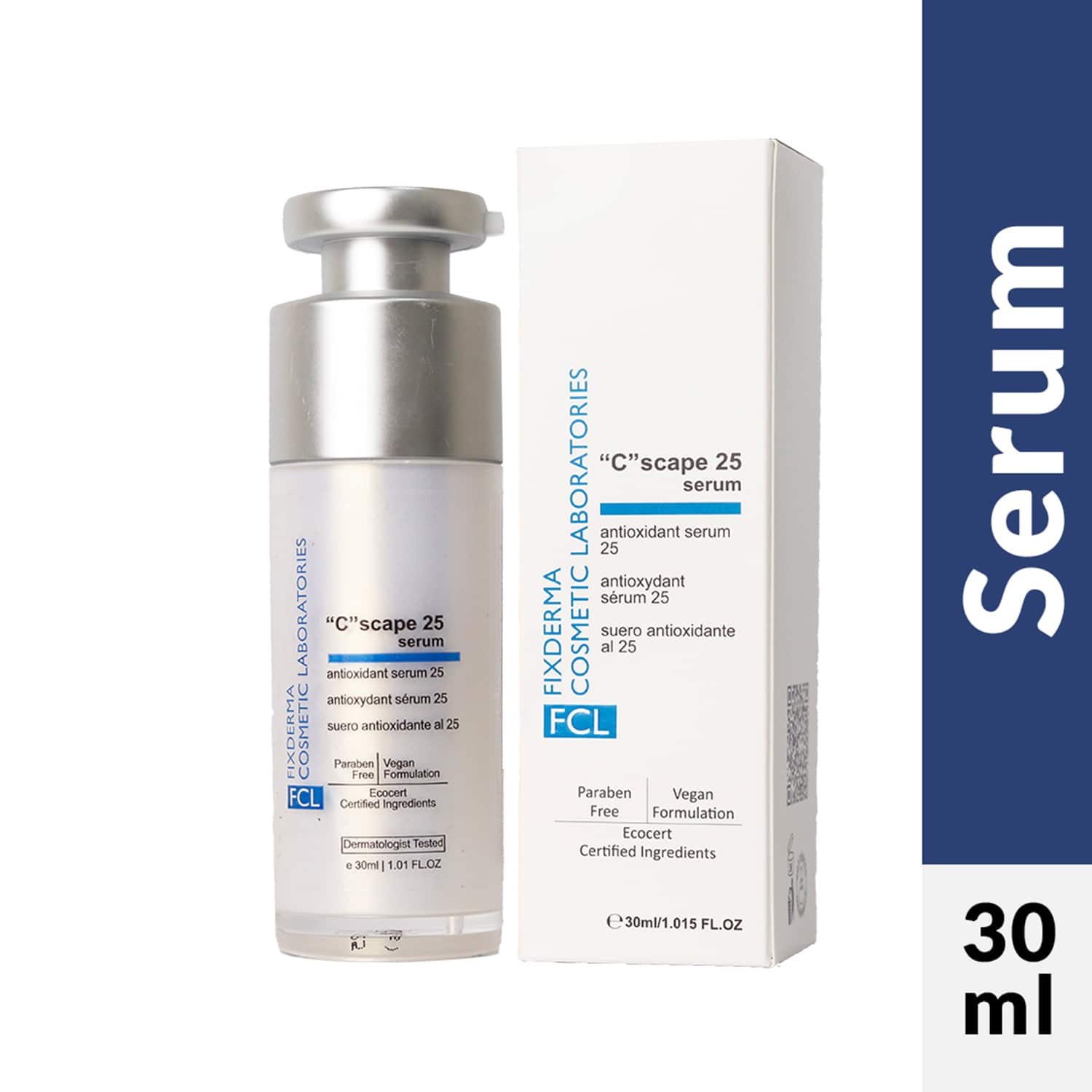 Fixderma Cosmetic Laboratories | Fixderma Cosmetic Laboratories 'C' Scape 25 Face Serum (30ml)