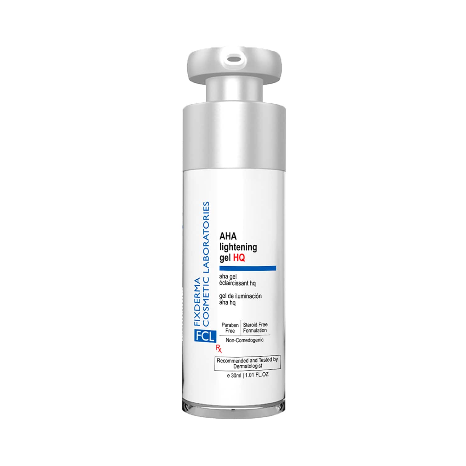 Fixderma Cosmetic Laboratories | Fixderma Cosmetic Laboratories (FCL) AHA Lightening Gel - HQ (30ml)
