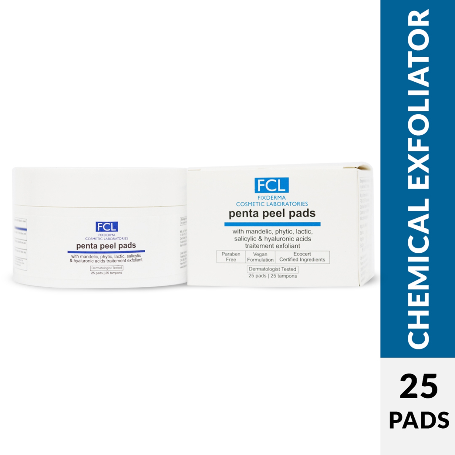 Fixderma Cosmetic Laboratories | Fixderma Cosmetic Laboratories Penta Peel Face Pads (25Pads)