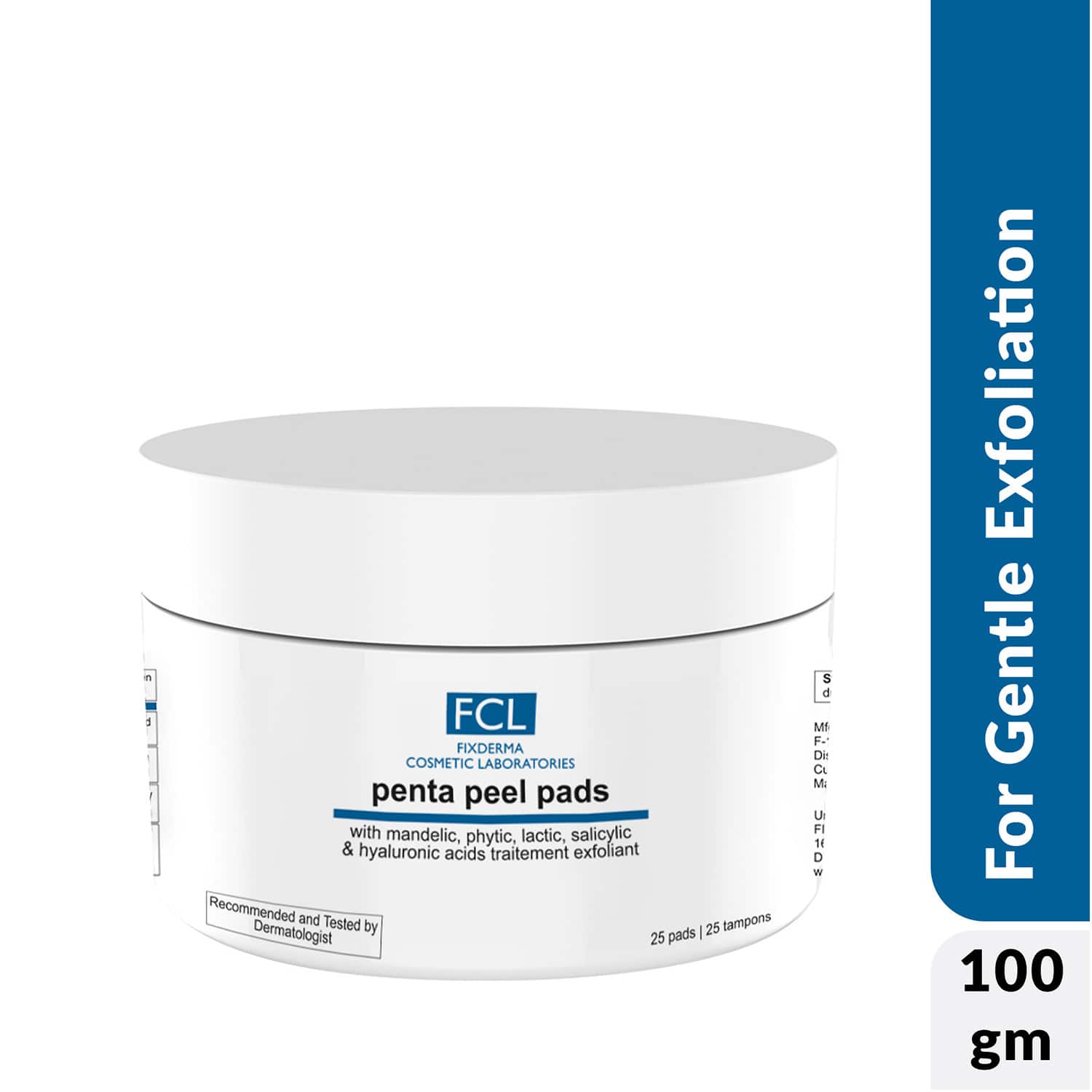 Fixderma Cosmetic Laboratories | Fixderma Cosmetic Laboratories (FCL) Penta Peel Pads (25 Pads)