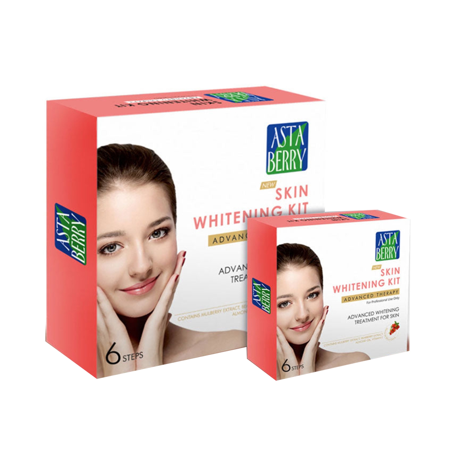 Astaberry | Astaberry Skin Whitening Facial Kit - (6Pcs)