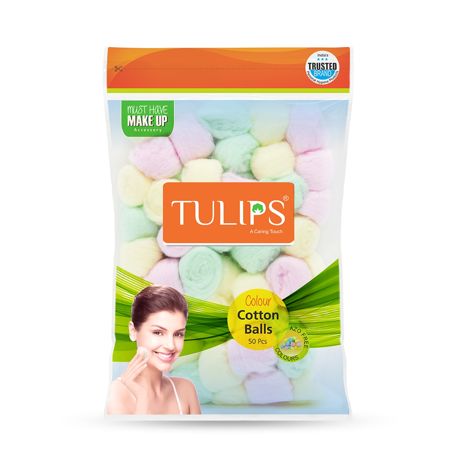 Tulips | Tulips Cotton Color Balls - (50Pcs)