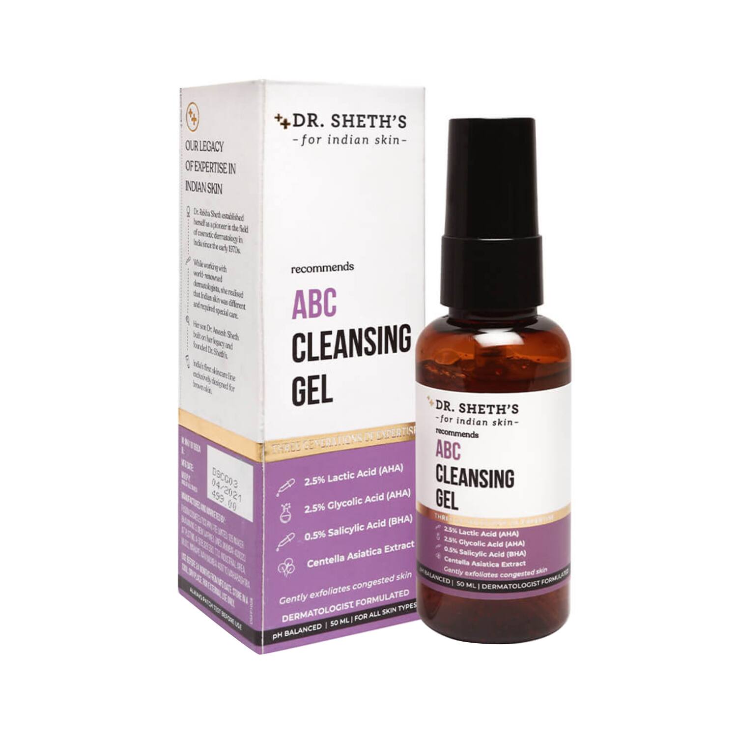 Dr. Sheth's | Dr. Sheth's Abc Face Cleansing Gel (50ml)