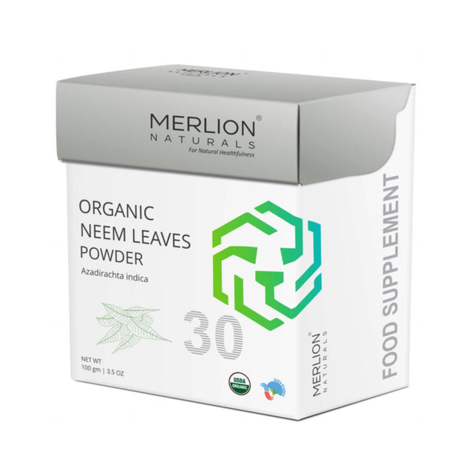 Merlion Naturals | Merlion Naturals Organic Neem Leaves Powder (100g)