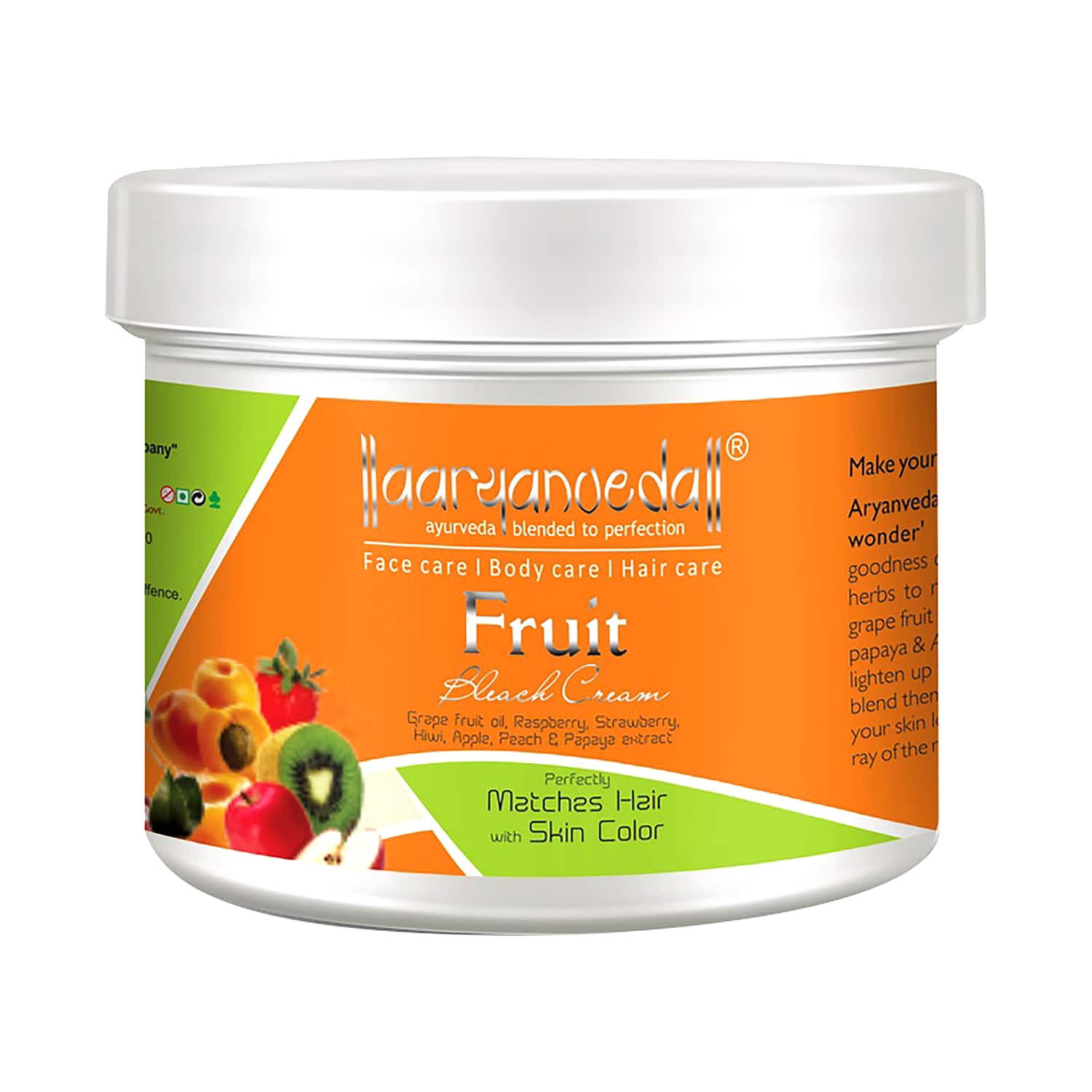 Aryanveda | Aryanveda Fruit Bleach Cream (250g)