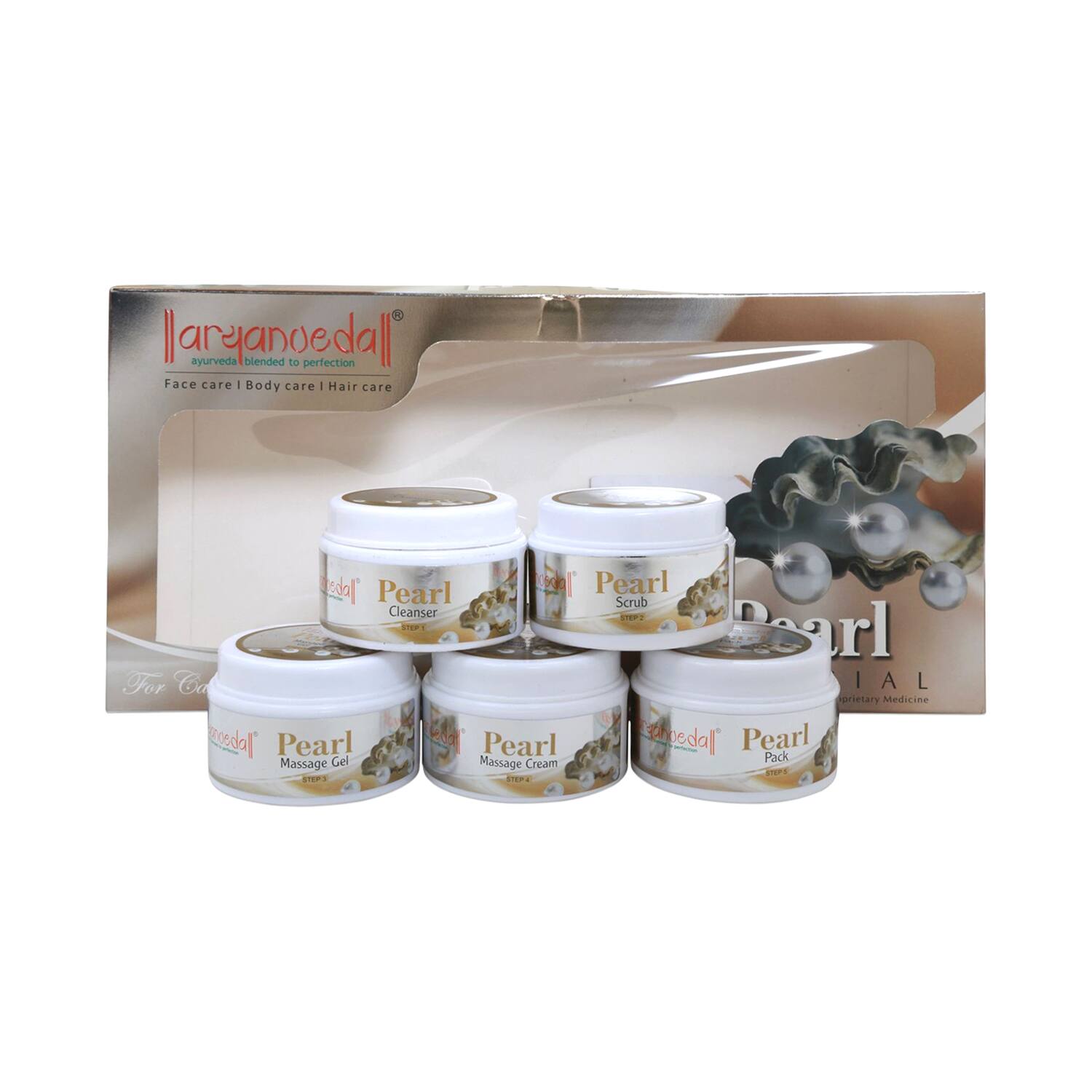 Aryanveda | Aryanveda Pearl SPA Facial Kit (210g)