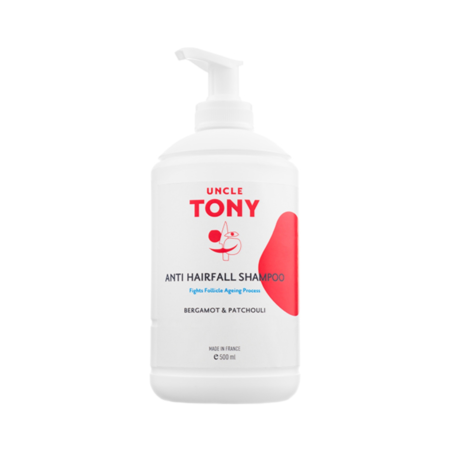 Uncle Tony Bergamot & Patchouli Anti Hair Fall Shampoo (500ml)