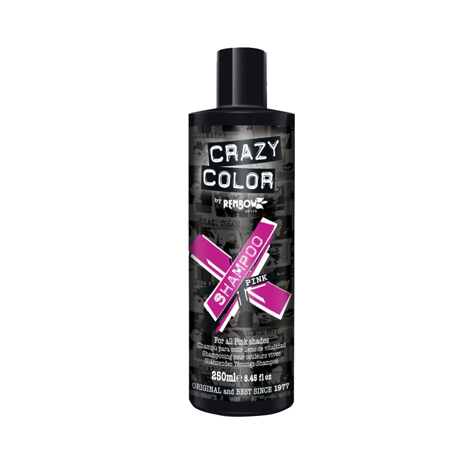 Crazy Color Shampoo - Pink (250ml)
