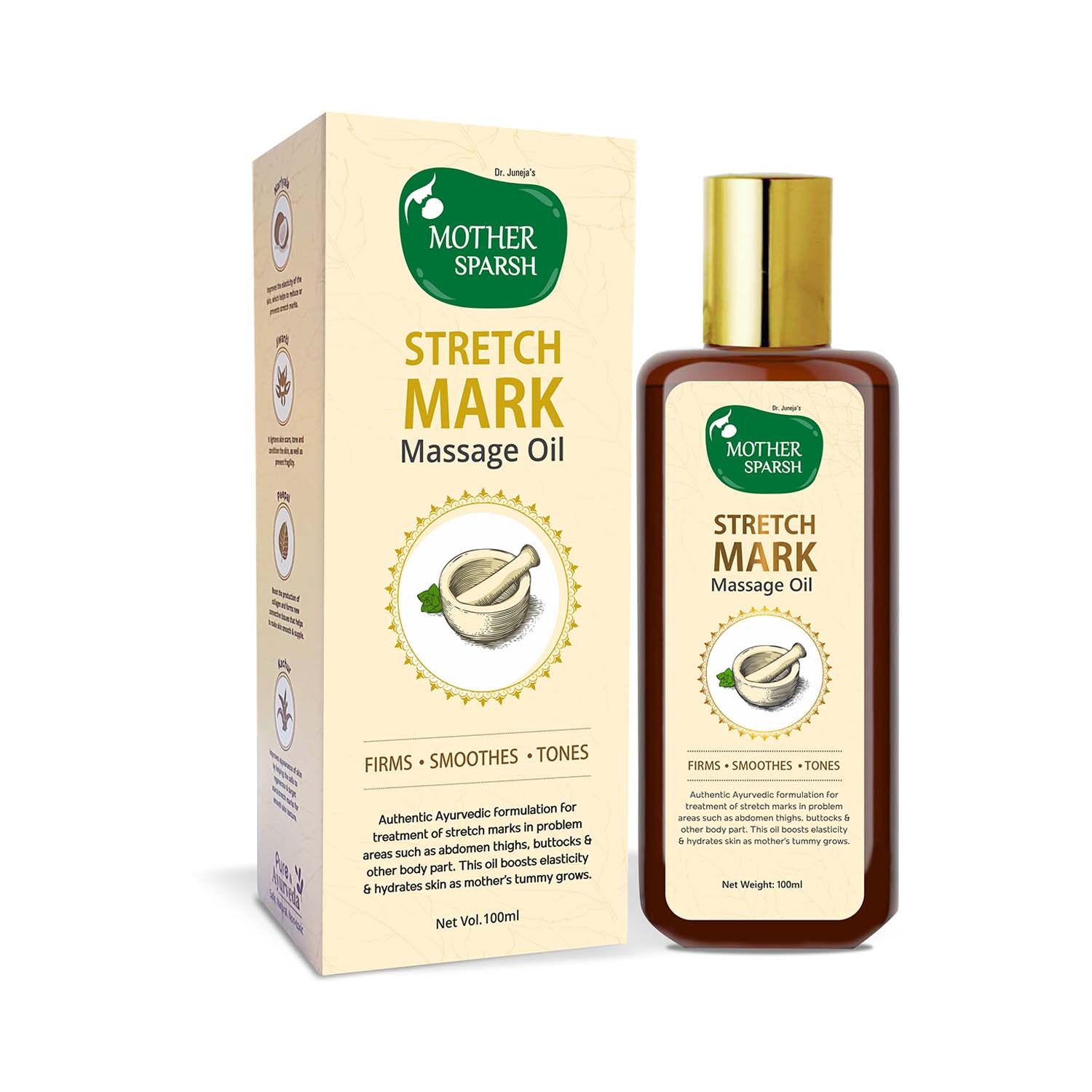 Mother Sparsh | Mother Sparsh Natural Stretch Oil (100ml)