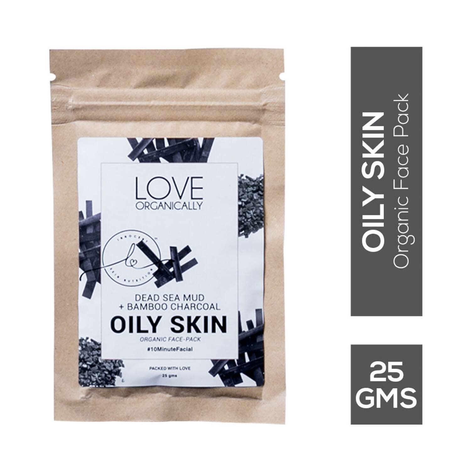 Love Organically | Love Organically Oily Skin Organic Face Pack Powder (25g)