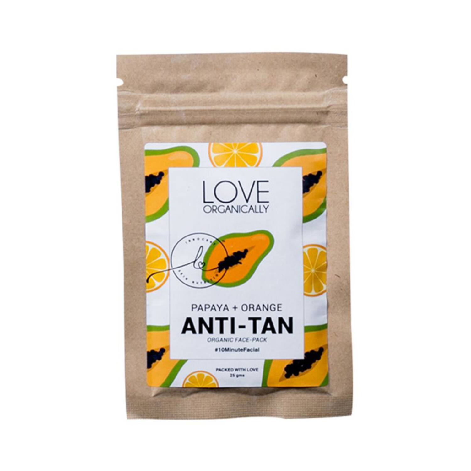 Love Organically | Love Organically Anti-Tan Organic Face Pack Powder (25g)