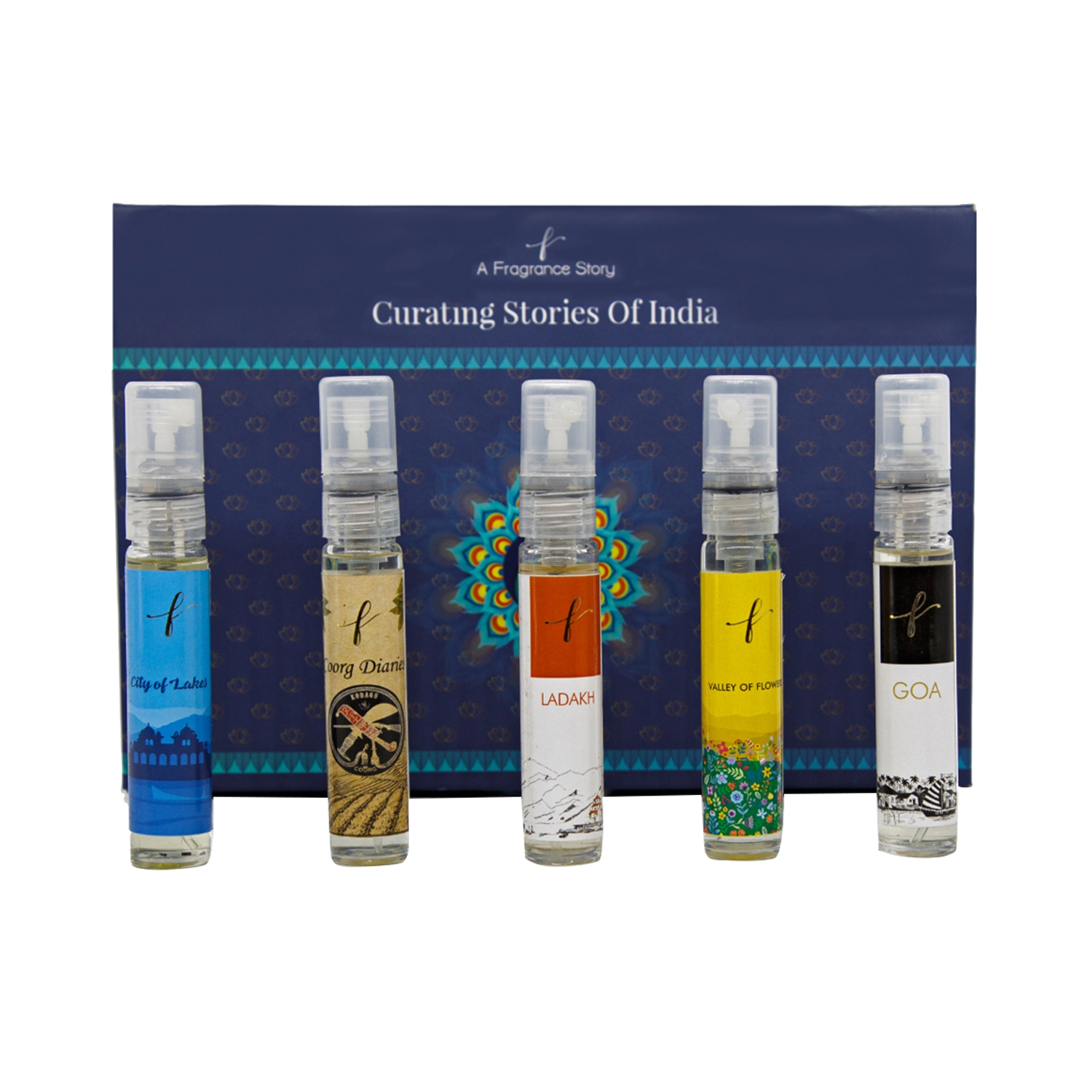 A Fragrance Story | A Fragrance Story Curating Stories Of India Gift Set (5Pcs)