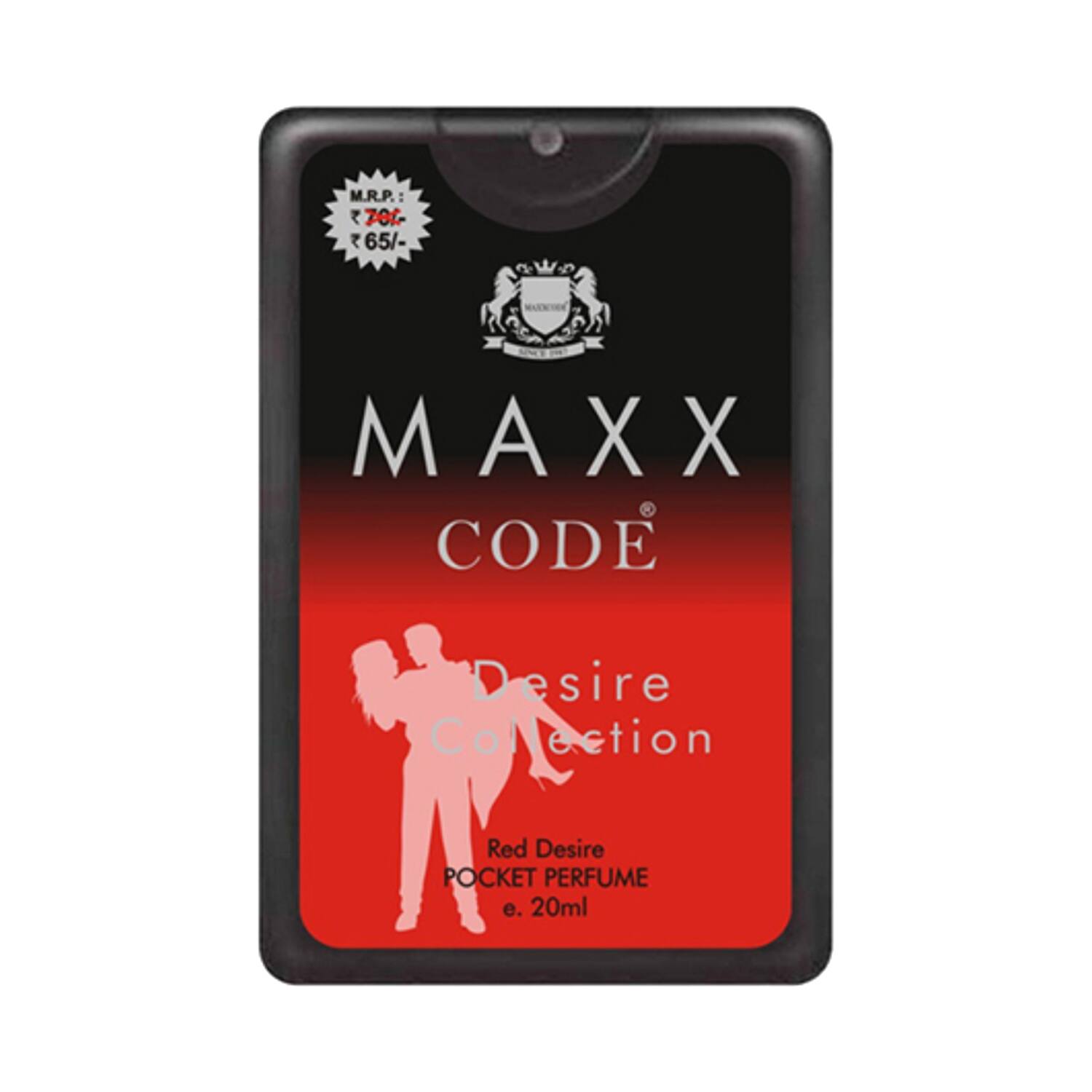 Maxx code pocket perfume store
