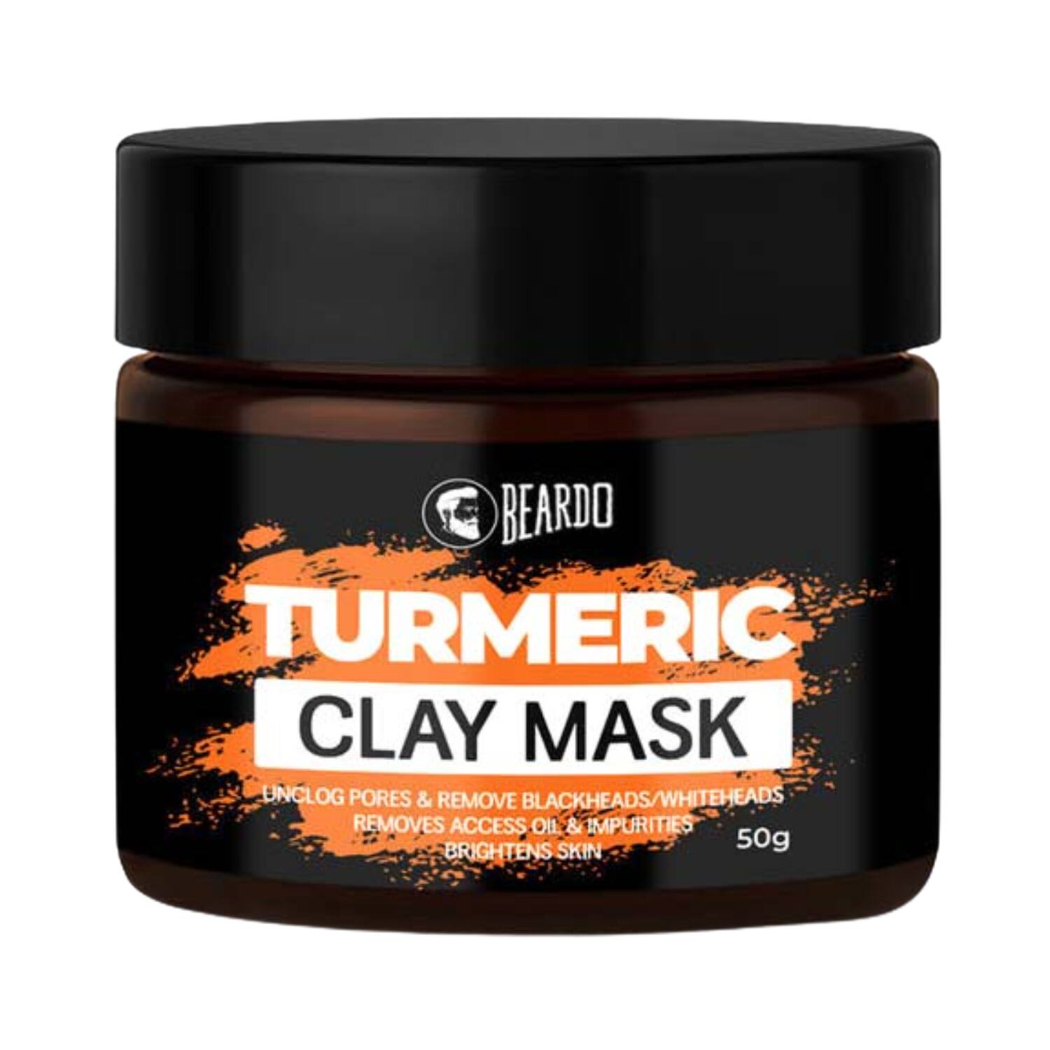 Beardo | Beardo Turmeric Clay Face Mask (50g)