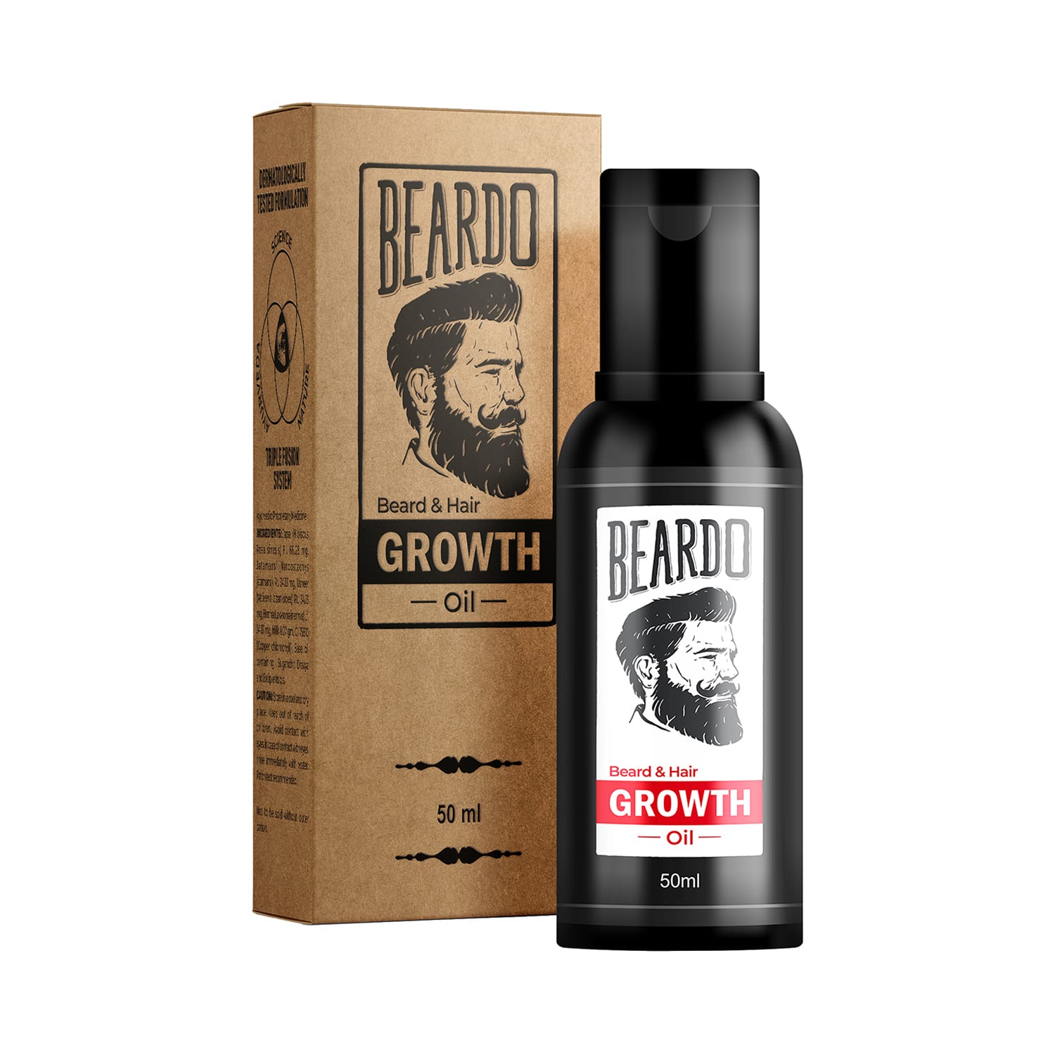 Beardo | Beardo Beard And Hair Growth Oil (50ml)