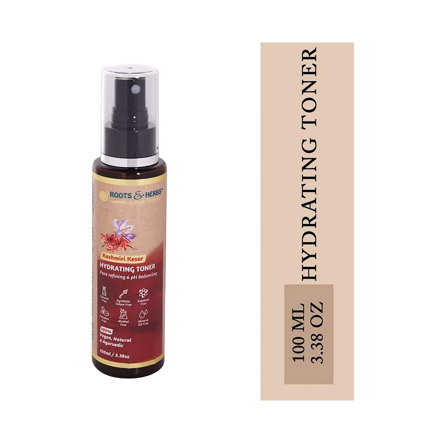 Roots & Herbs | Roots & Herbs Hydrating Kashmiri Kesar Toner (100ml)