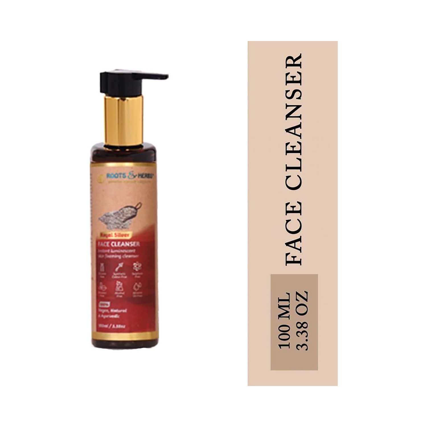 Roots & Herbs | Roots & Herbs Royal Silver Indulgence Face Wash (100ml)