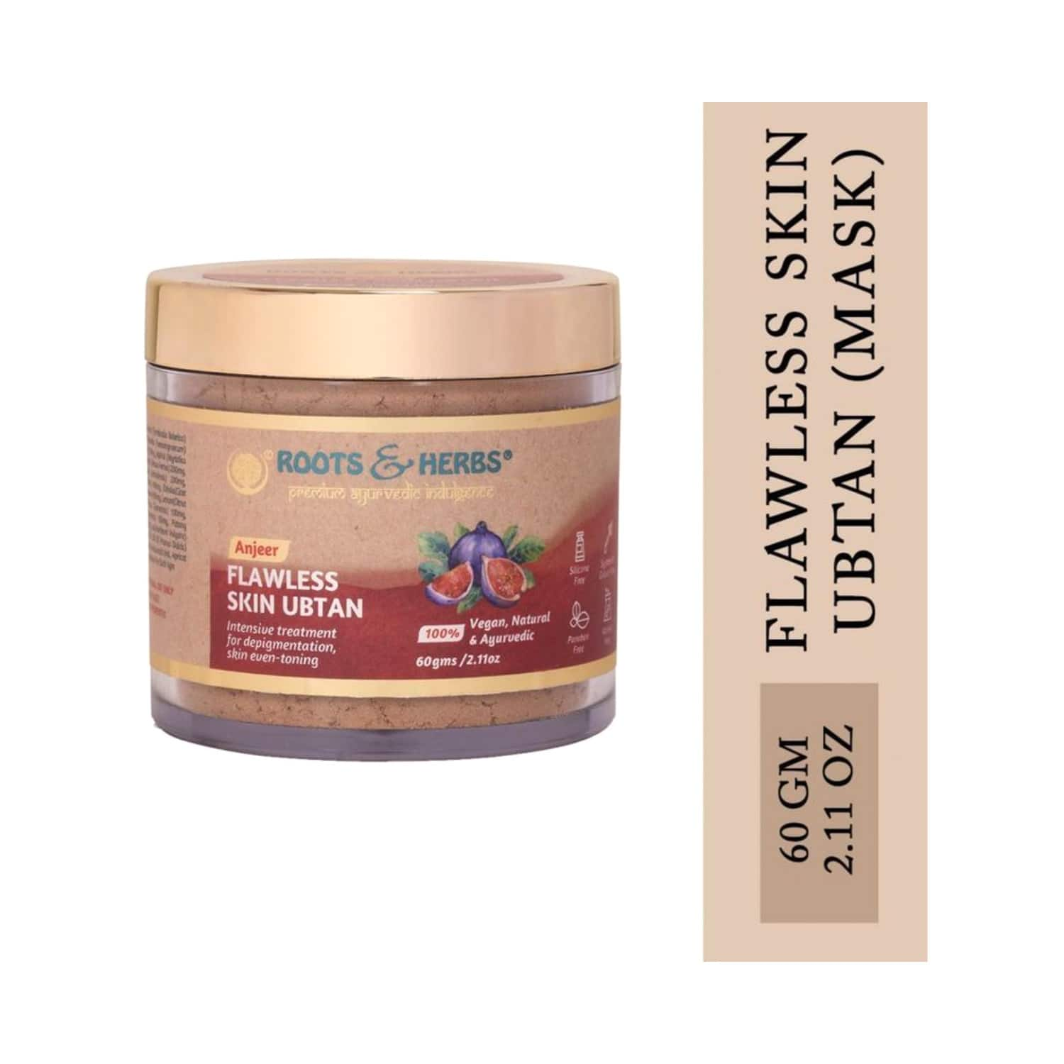 Roots & Herbs | Roots & Herbs Anjeer Flawless Skin Ubtan (60g)