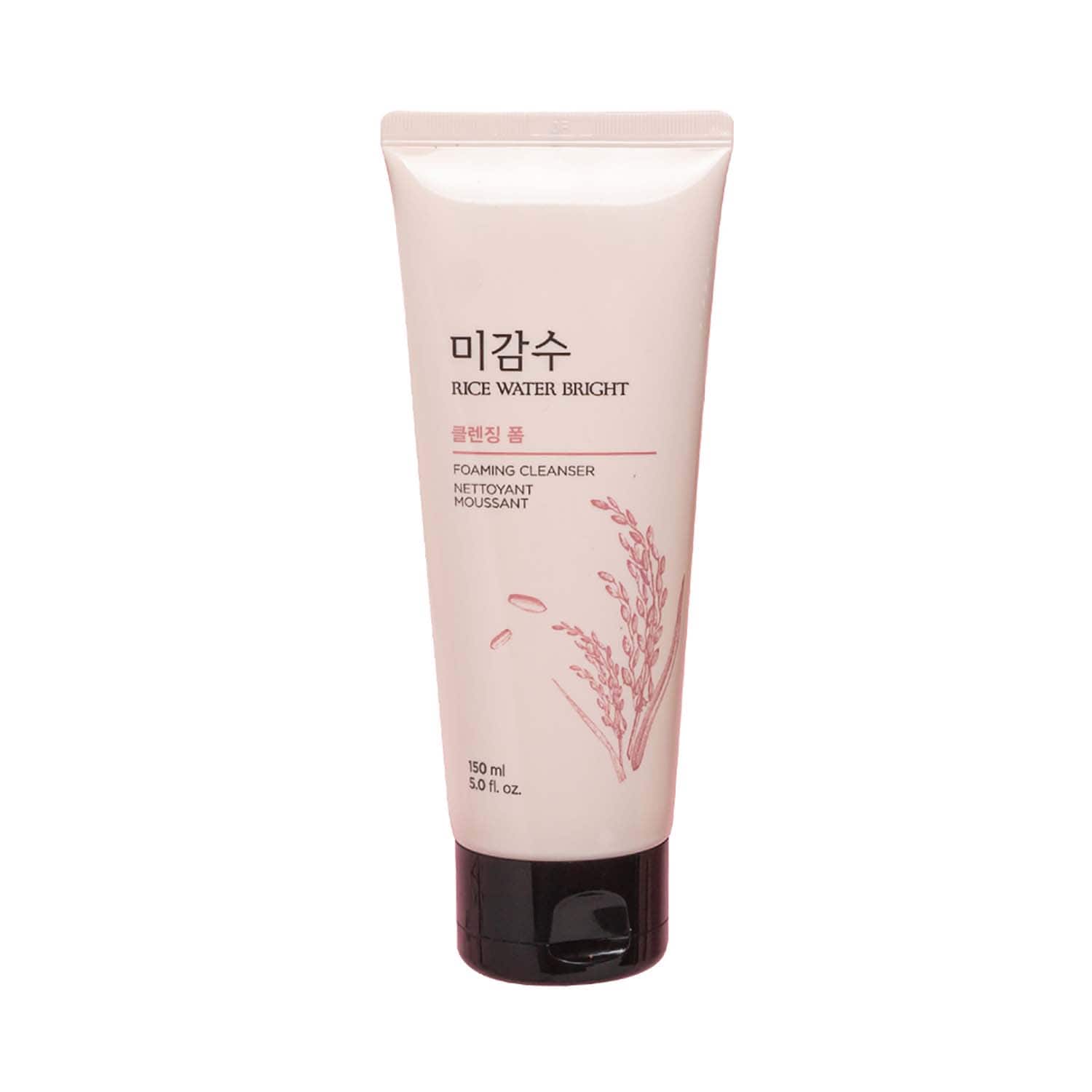 The Face Shop | The Face Shop Rice Water Bright Foaming Cleanser- Best Korean Face Wash for Glowing Skin (150 ml)