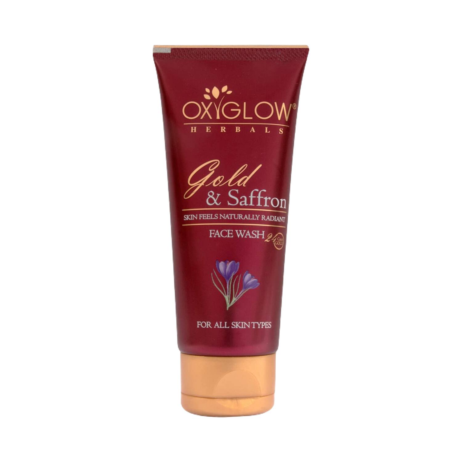 Oxyglow | Oxyglow Gold & Saffron Face Wash (100ml)