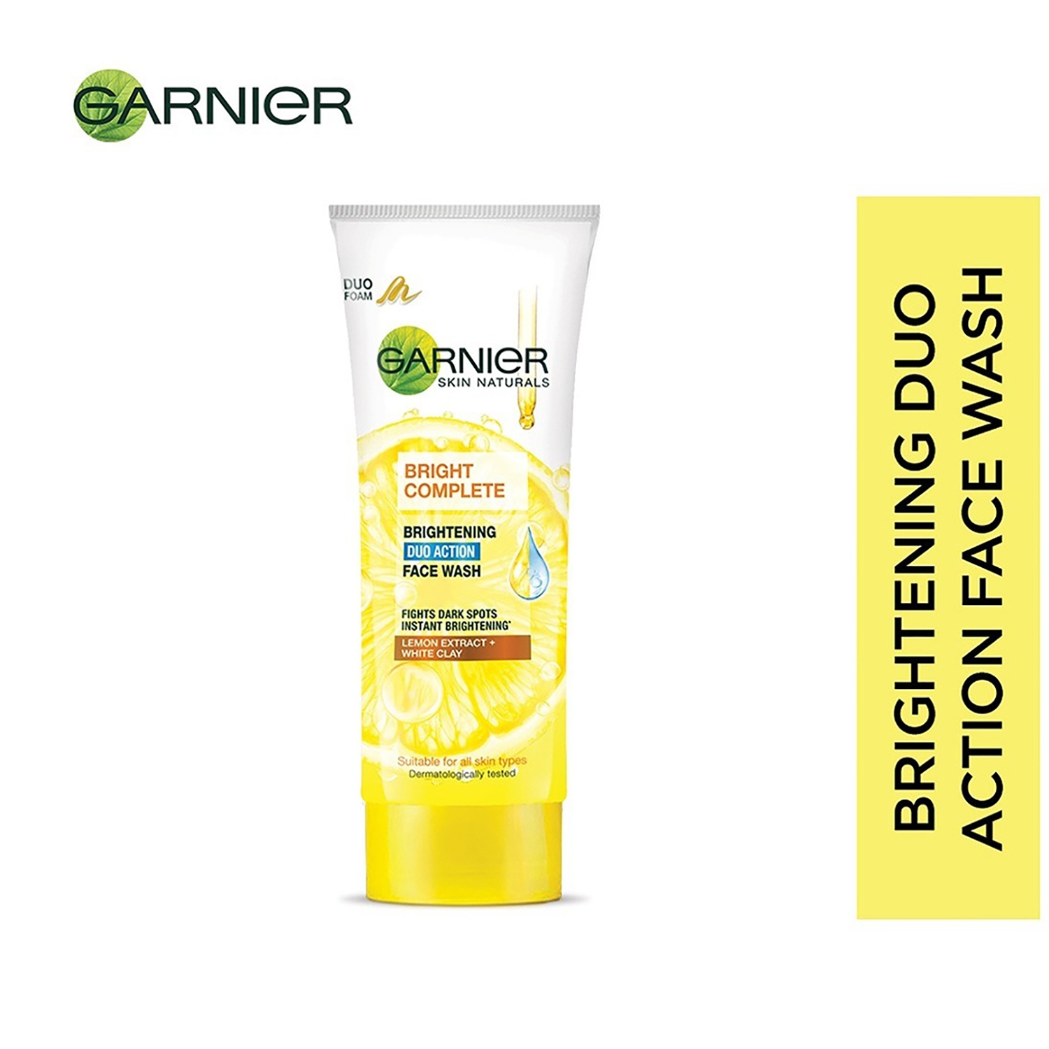 Garnier | Garnier Bright Complete Brightening Duo Action Face Wash (100g)